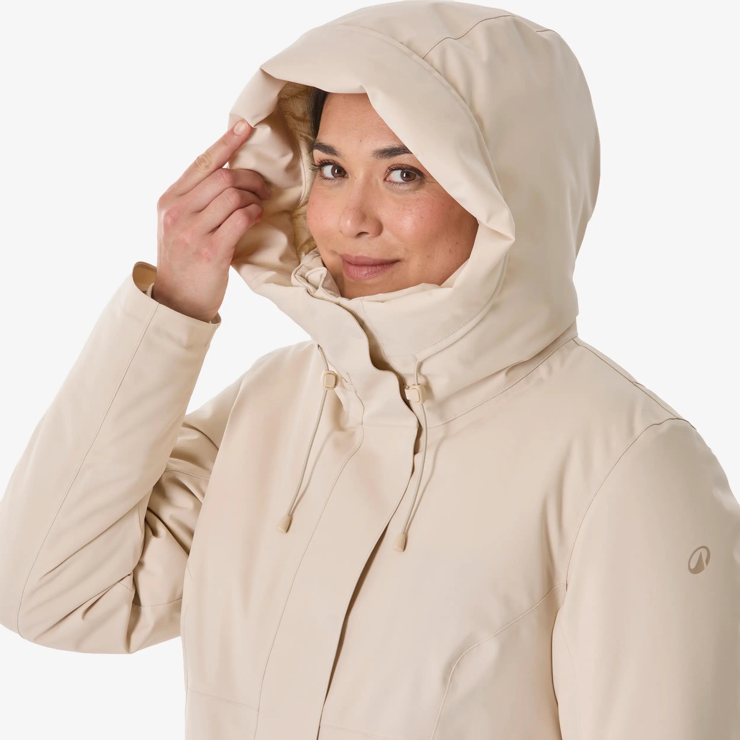 Women Winter Warm Parka Jacket - Waterproof & Longline, Upto -10°C -  5