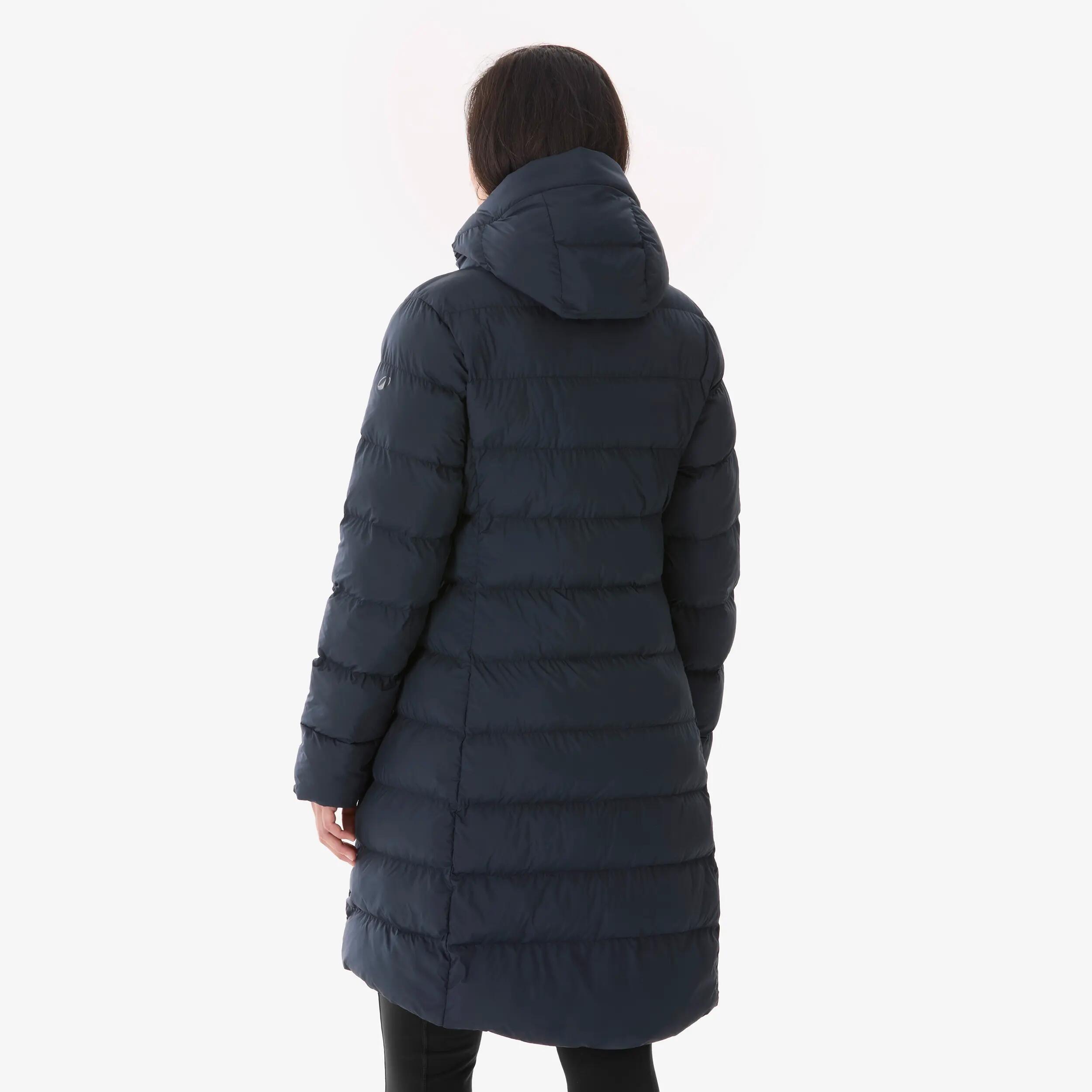 Women’s Long Synthetic Hiking Jacket, MH 900 4/11
