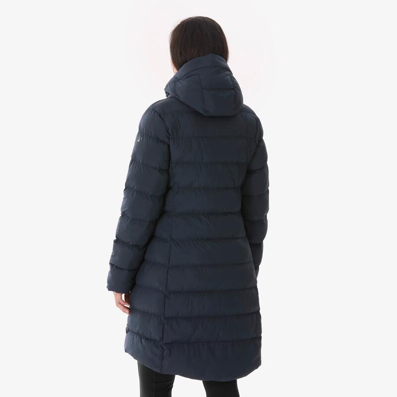Kadın Outdoor Sentetik Uzun Şişme Mont - Siyah - MH900