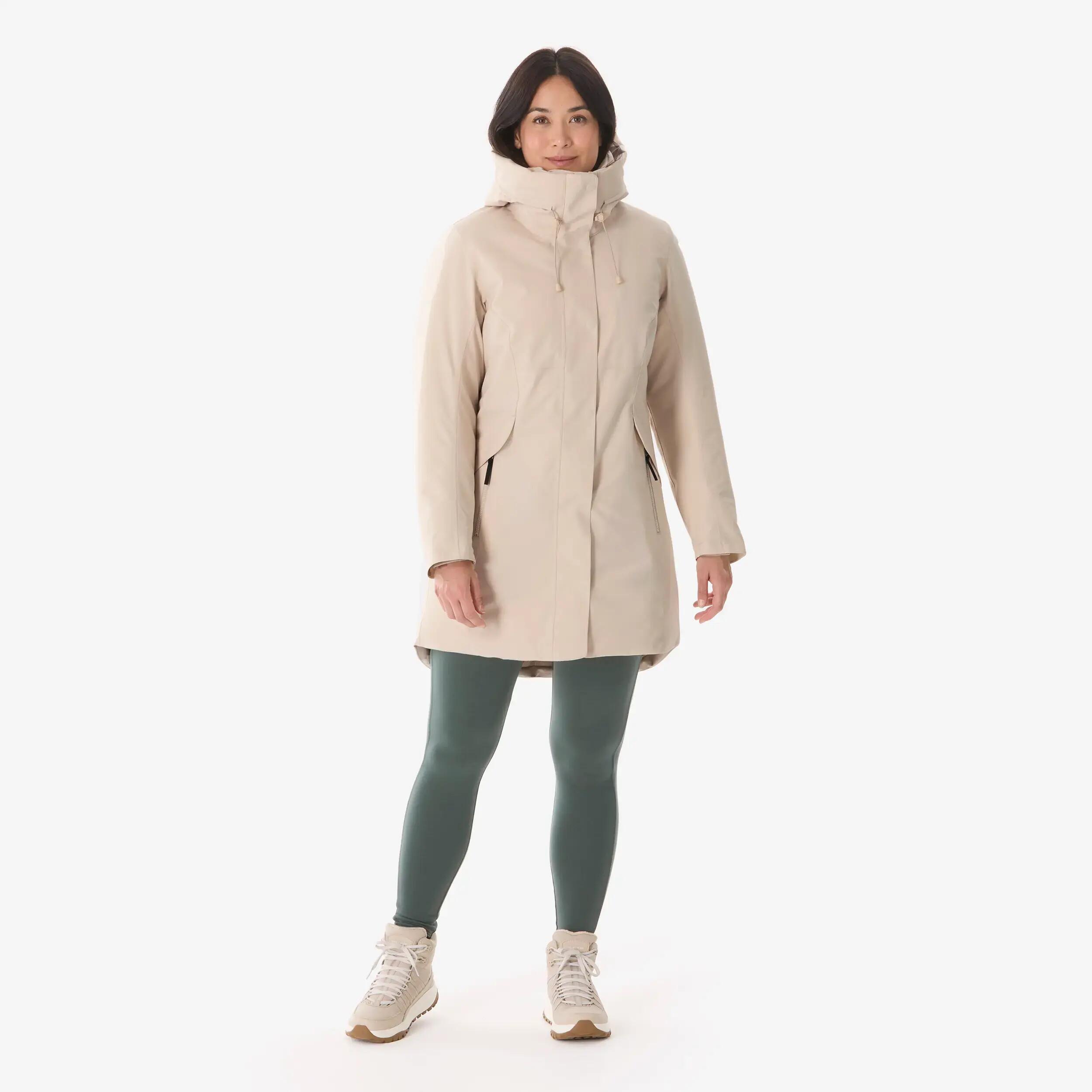 Women Winter Warm Parka Jacket - Waterproof & Longline, Upto -10°C -  2