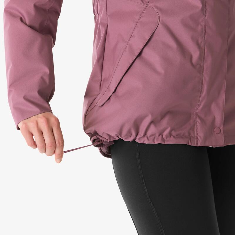 Kadın Outdoor Su Geçirmez Kar Montu/Kışlık Mont - Mor - NH500 -10 °C