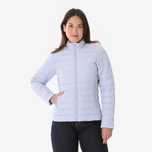 Chaqueta acolchada de senderismo mujer - MH100 violeta