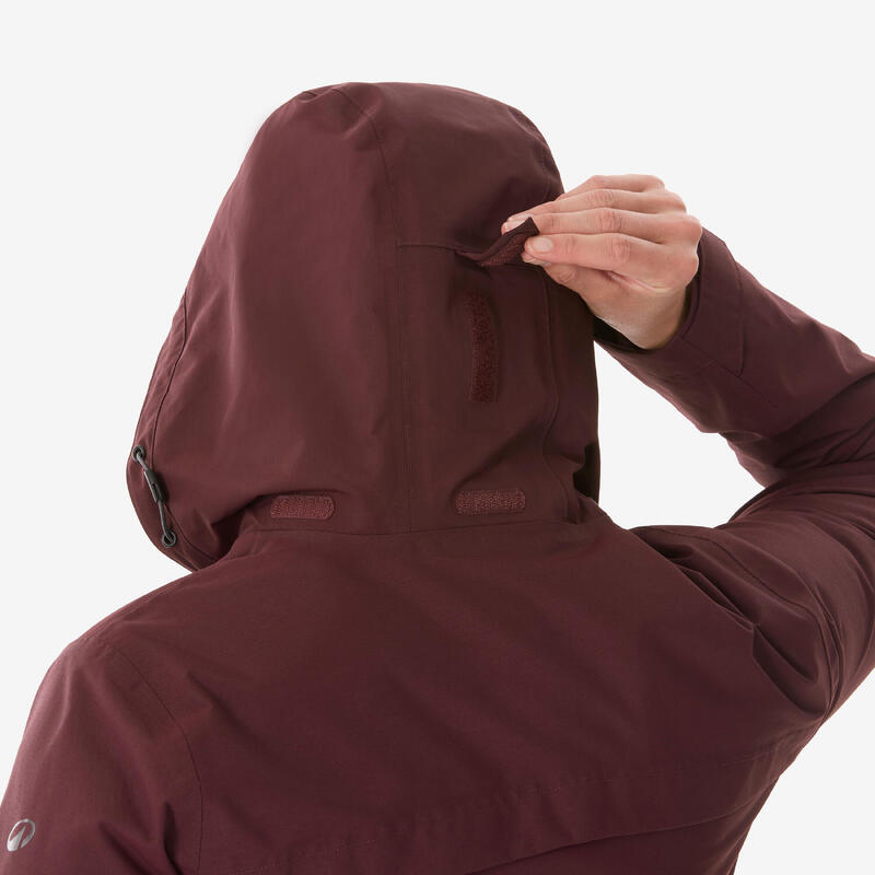 Kadın 3'ü 1 Arada Outdoor Kar Montu/Kışlık Mont - Mor - NH100 0 °C