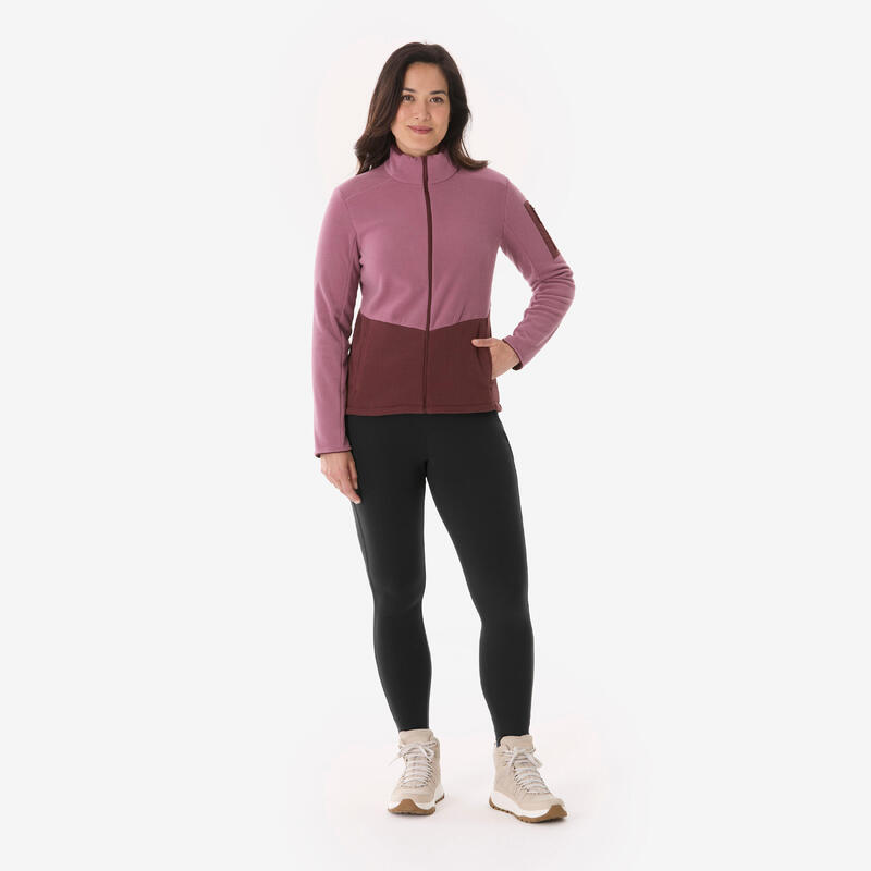 Kadın Outdoor Polar - Mor - MH500