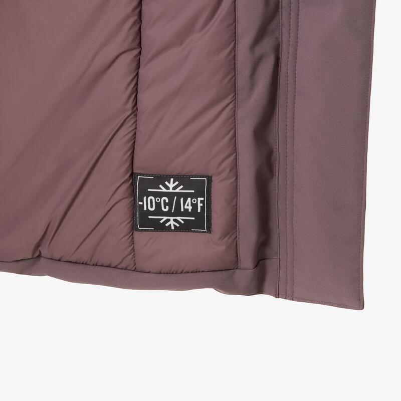 Kadın Outdoor Su Geçirmez Kar Montu/Kışlık Mont - Kahverengi - NH500 -10 °C