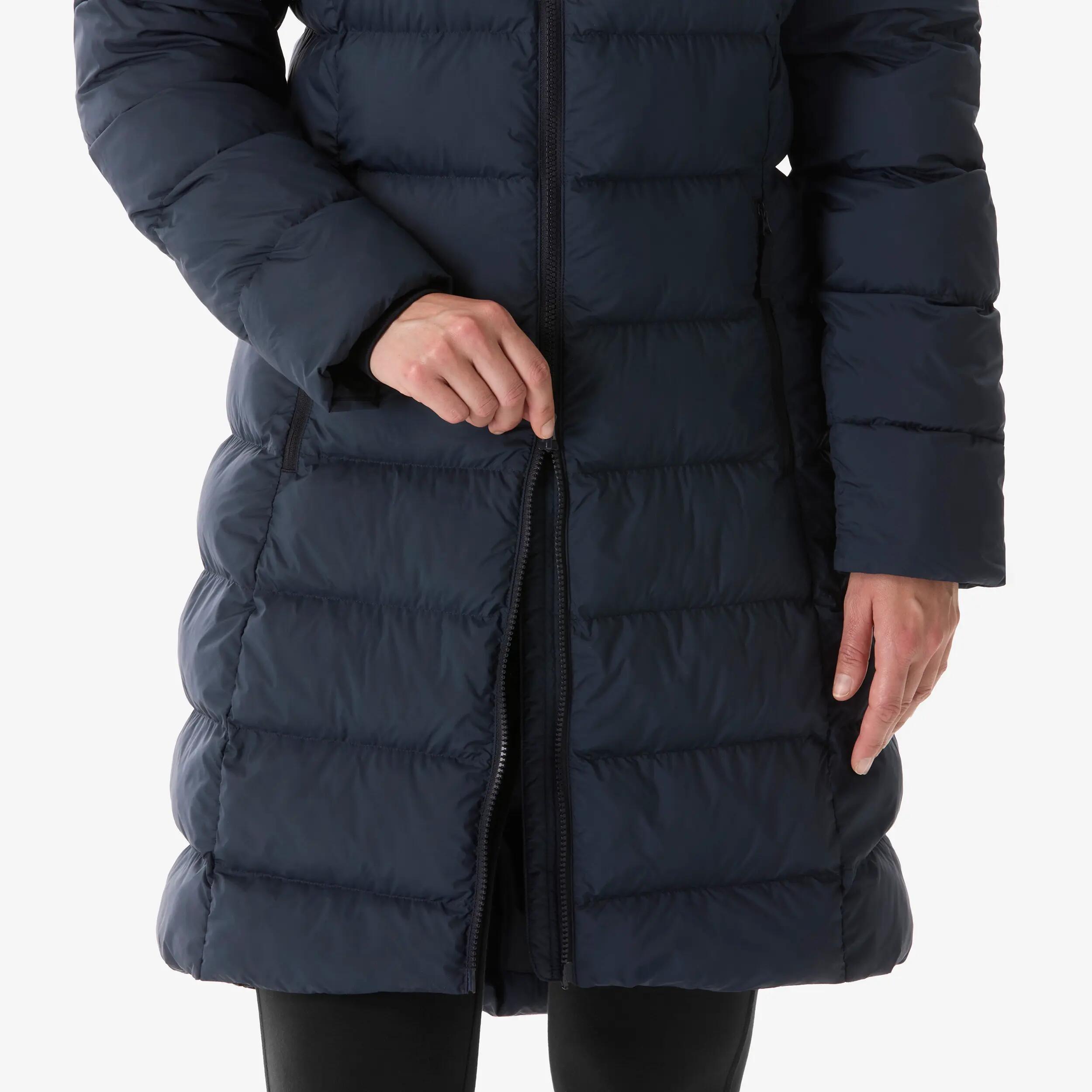 Women’s Long Synthetic Hiking Jacket, MH 900 10/11