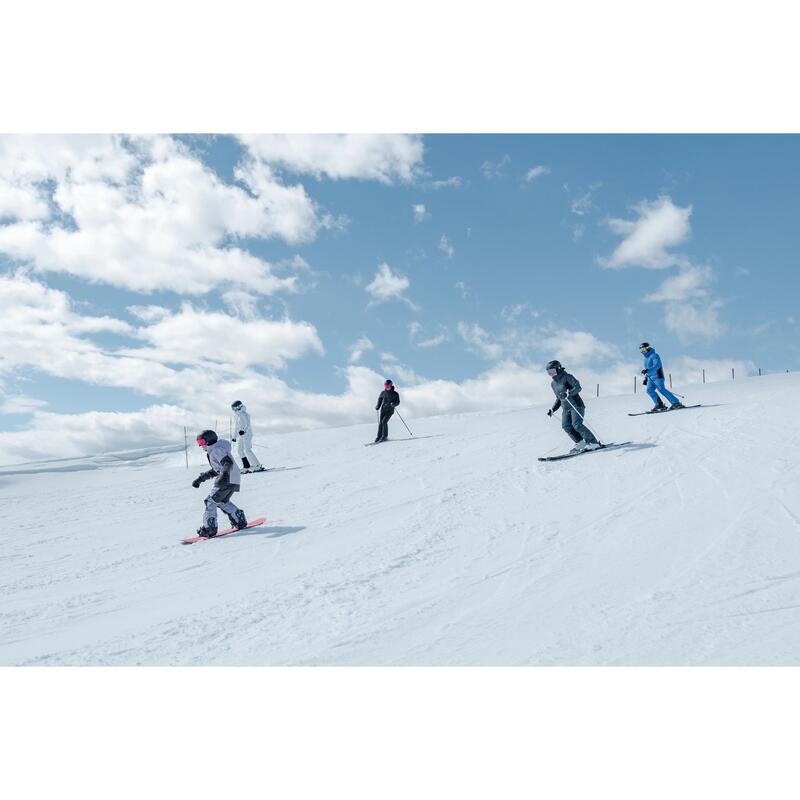 Erkek Kayak/Snowboard Montu - Siyah - 500
