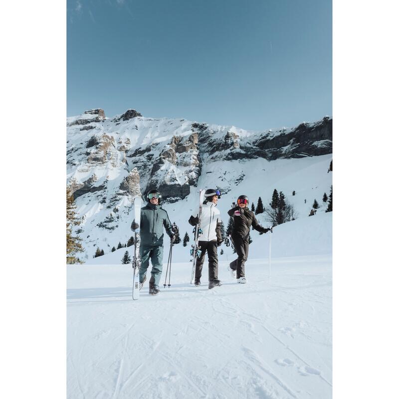 Kadın Kayak/Snowboard Montu - Siyah - 500