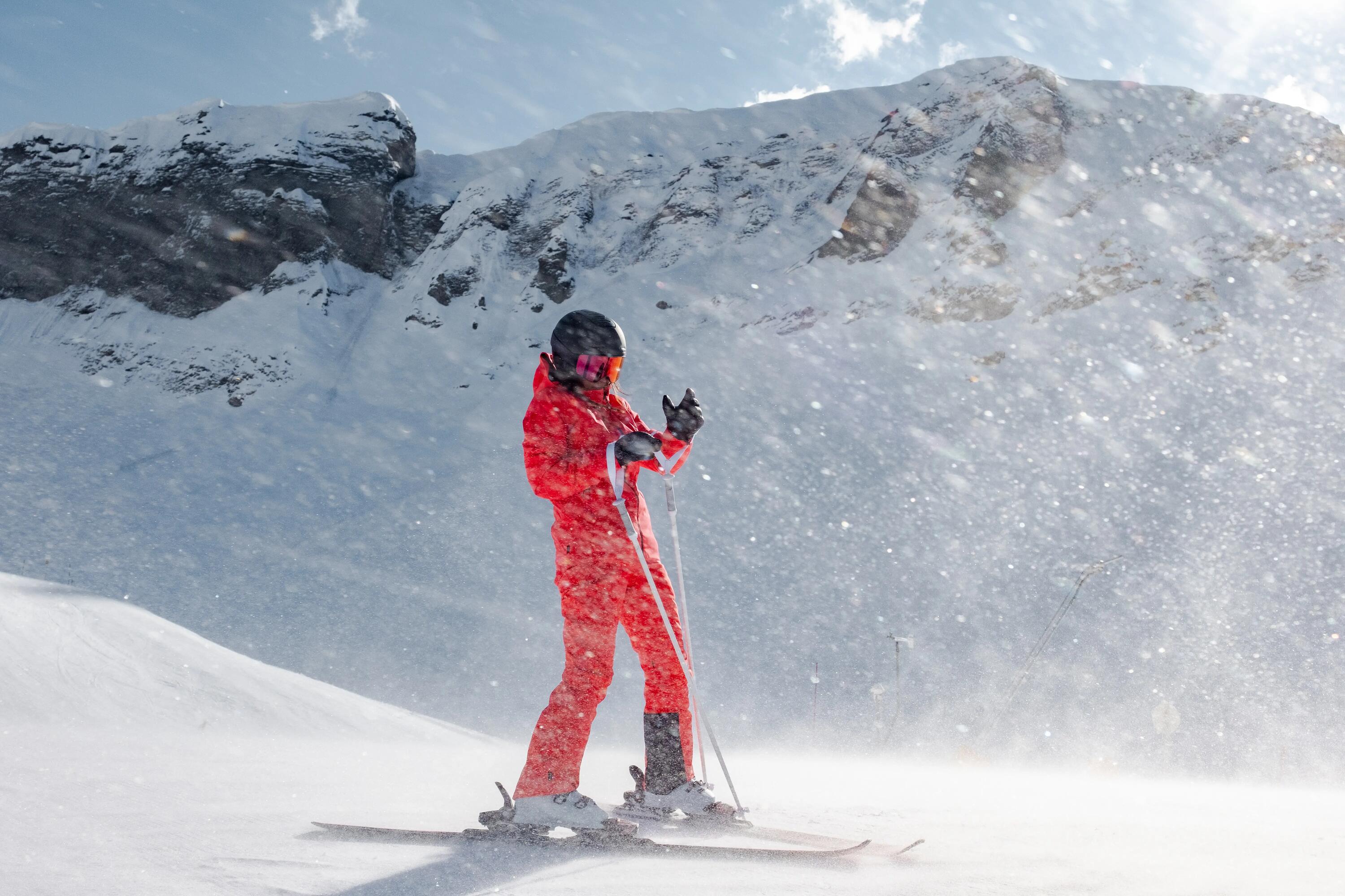 Kurtka narciarska i snowboardowa damska Quechua 500 18/24
