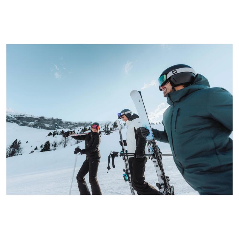 Kadın Kayak/Snowboard Montu - Siyah - 500