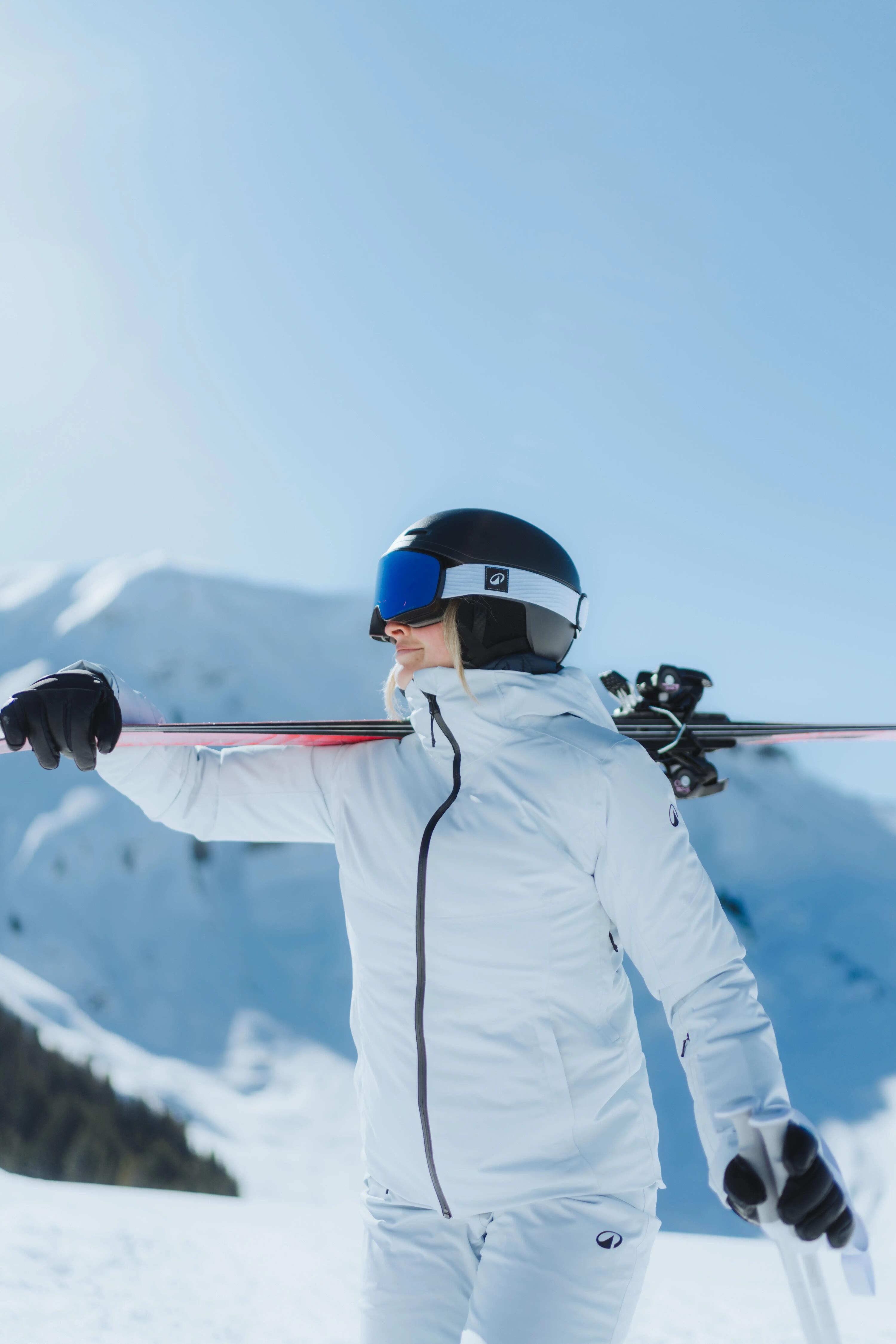 Kurtka narciarska i snowboardowa damska Quechua 500 21/24