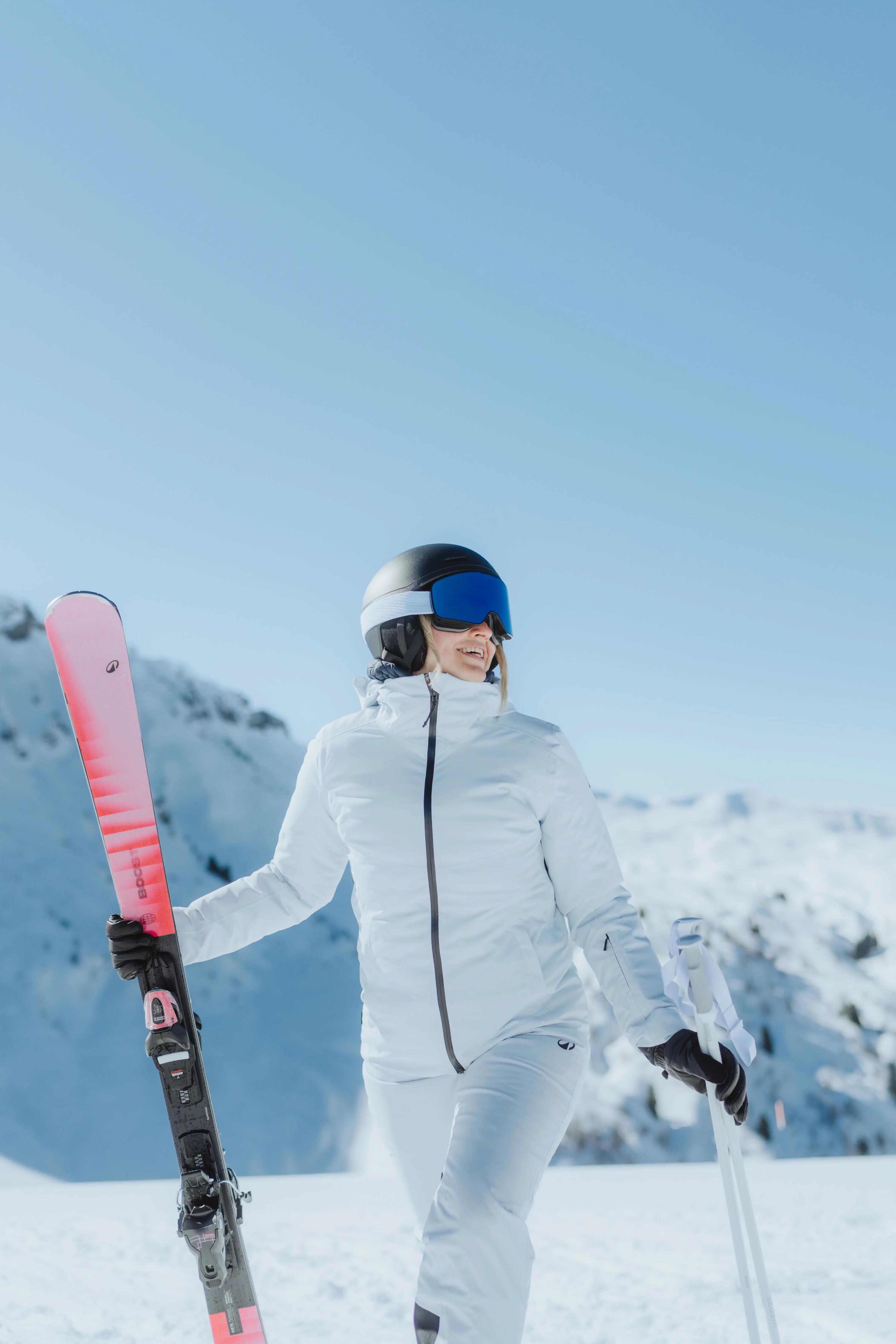 Kurtka narciarska i snowboardowa damska Quechua 500 19/24