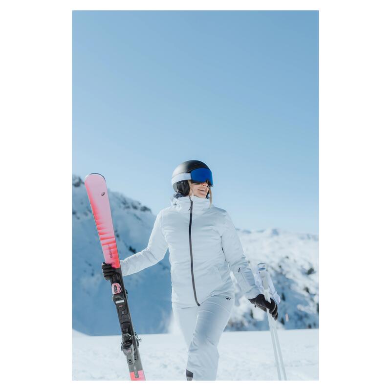 Kadın Kayak/Snowboard Montu - Açık Mavi - 500
