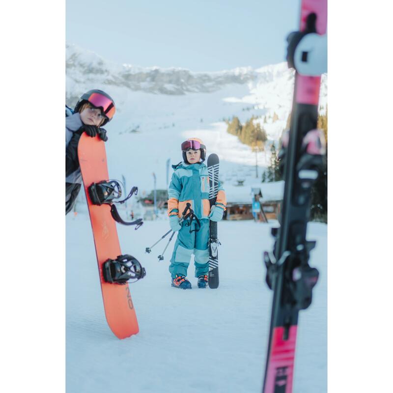 Çocuk Kayak Kaskı - Turuncu - H-KID 500