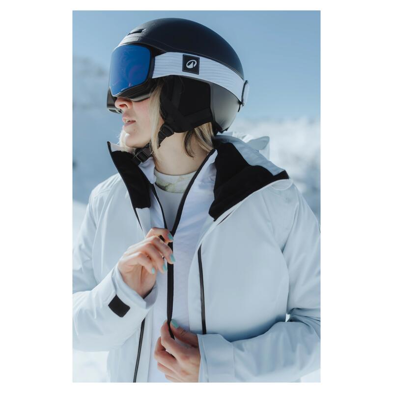 Kadın Kayak/Snowboard Montu - Açık Mavi - 500