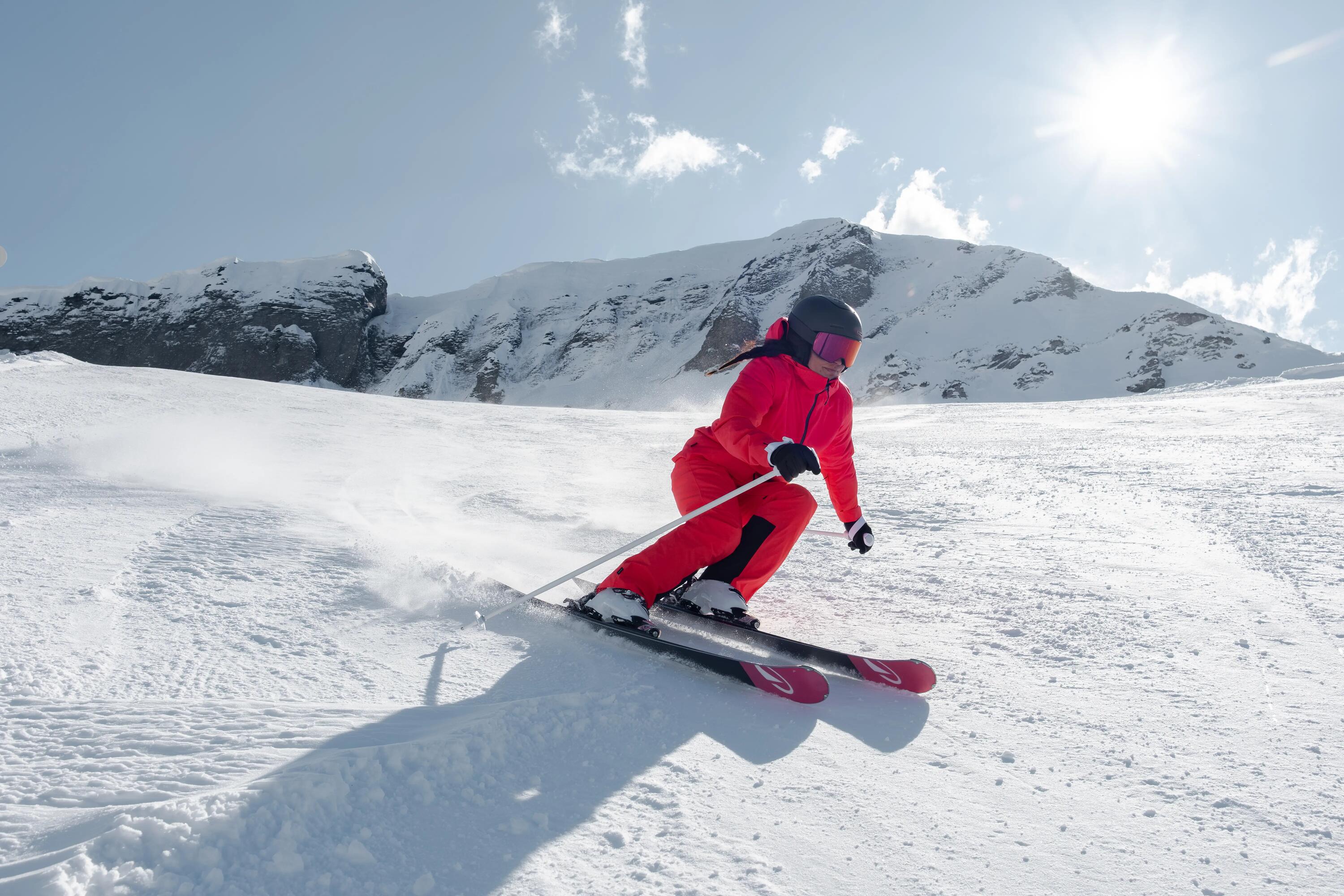 Kurtka narciarska i snowboardowa damska Quechua 500 19/24