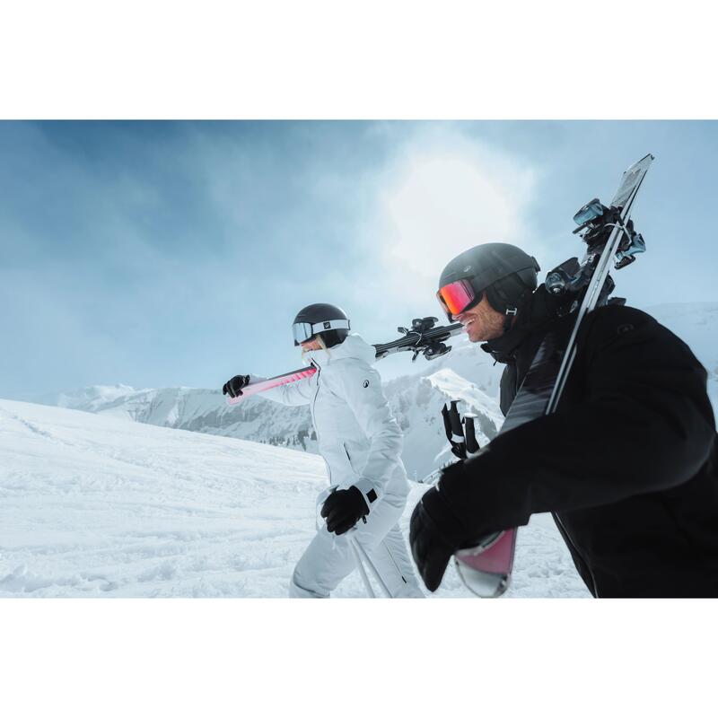 Erkek Kayak/Snowboard Montu - Siyah - 500