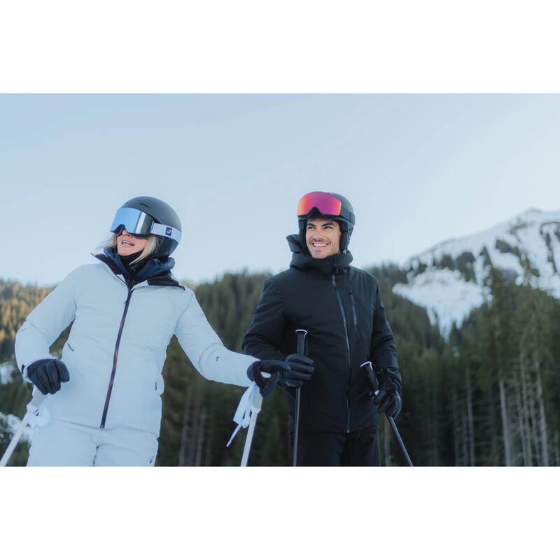 Erkek Kayak/Snowboard Montu - Siyah - 500