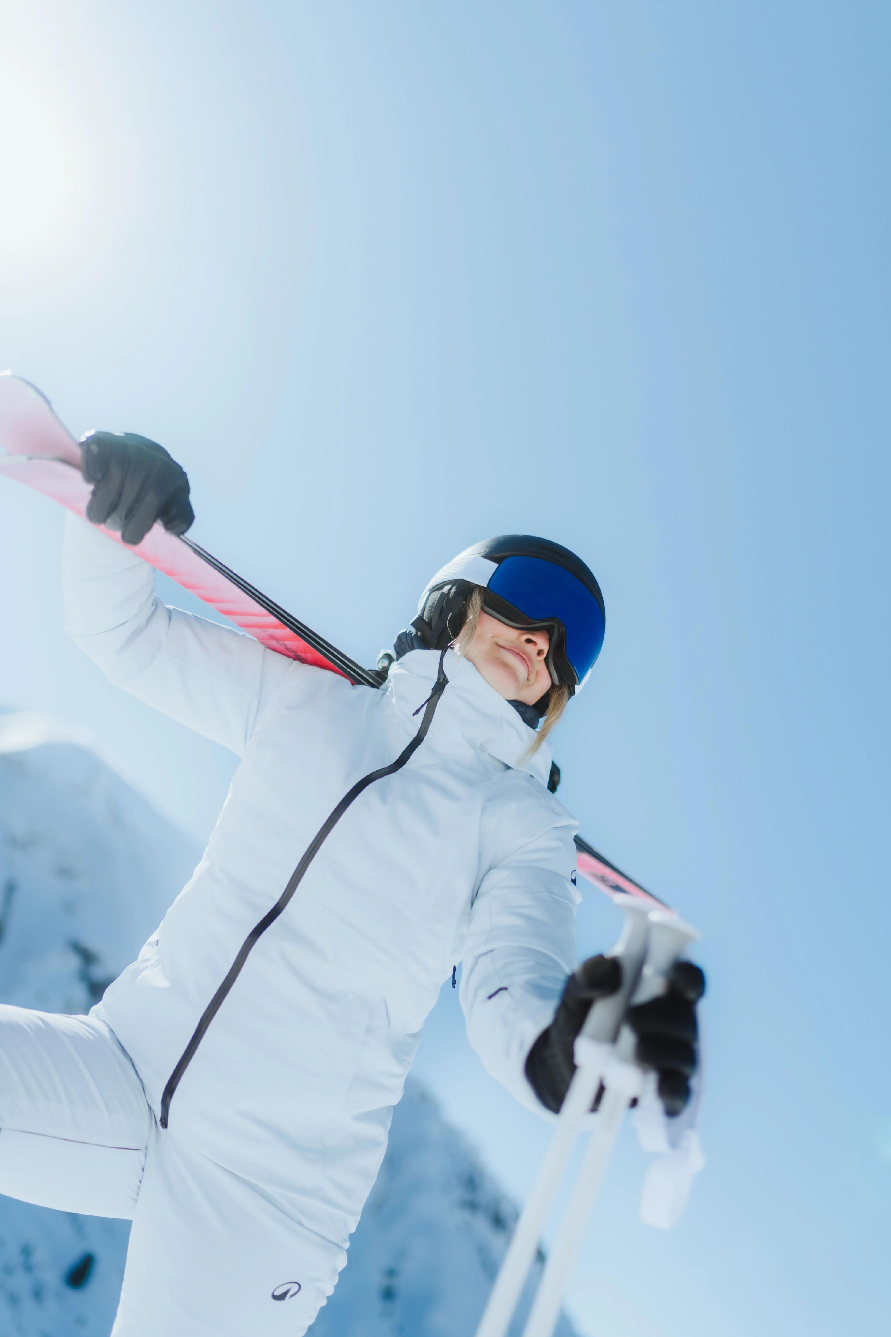 Kurtka narciarska i snowboardowa damska Quechua 500 22/24
