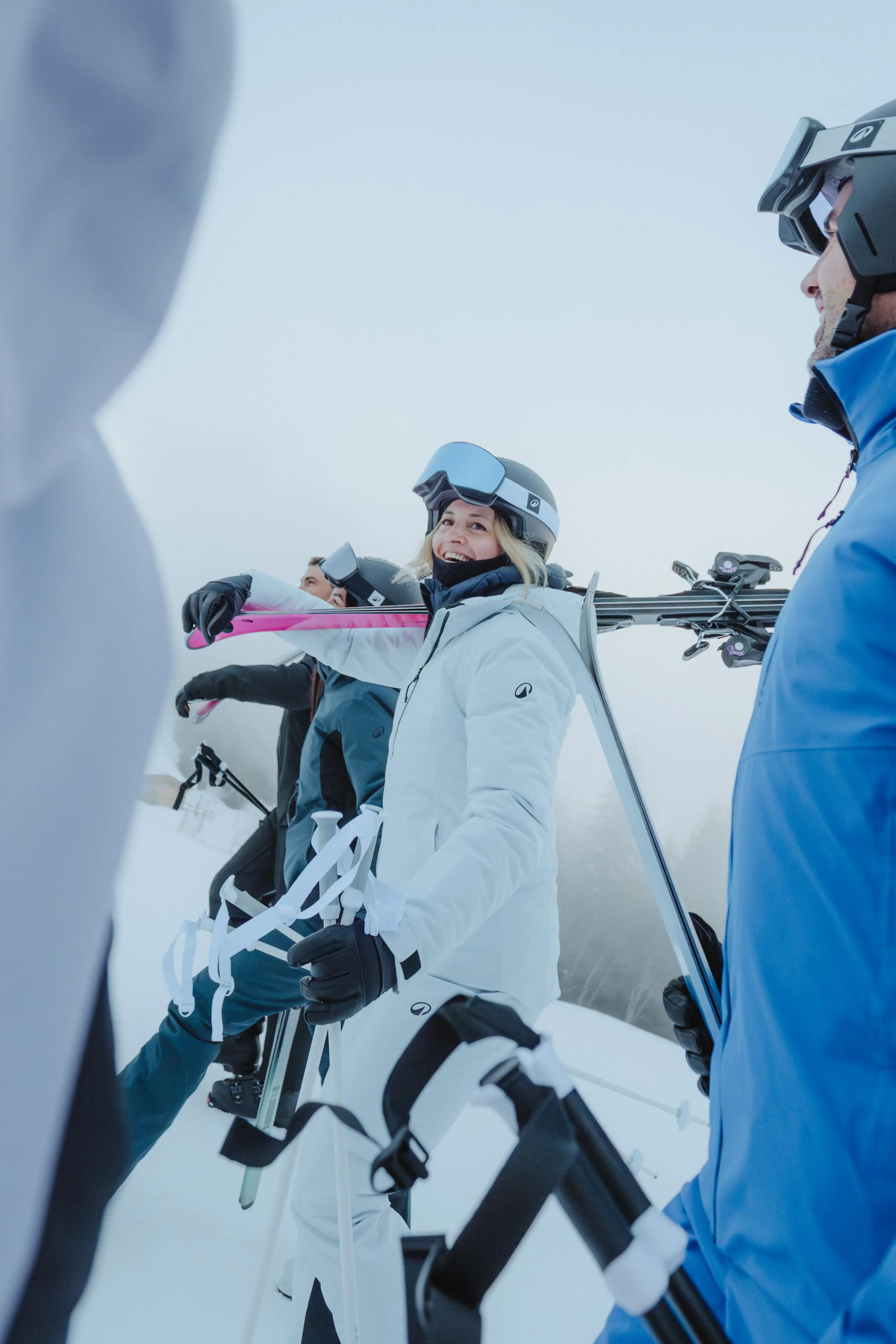 Kurtka narciarska i snowboardowa damska Quechua 500 15/24