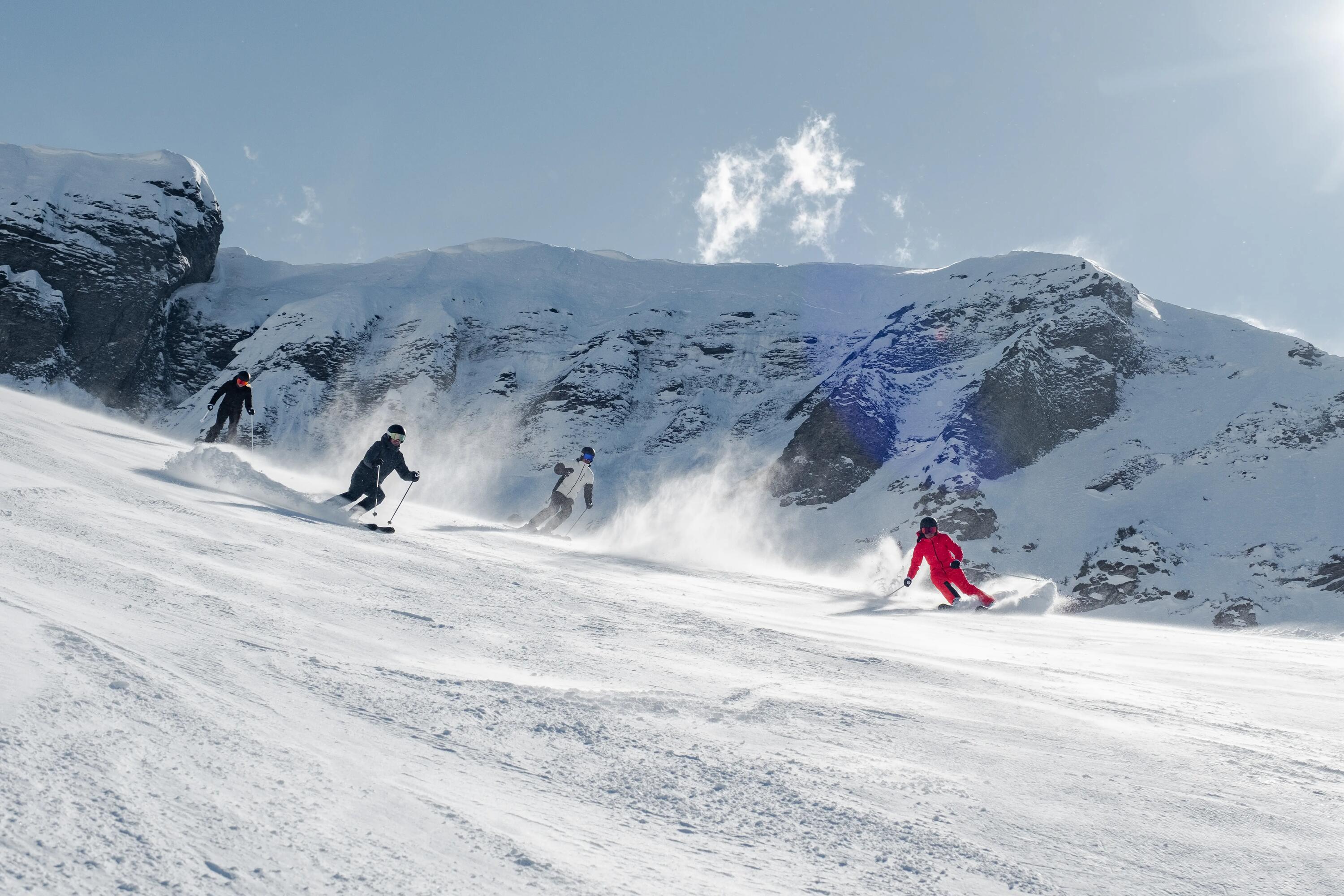 Kurtka narciarska i snowboardowa damska Quechua 500 15/24