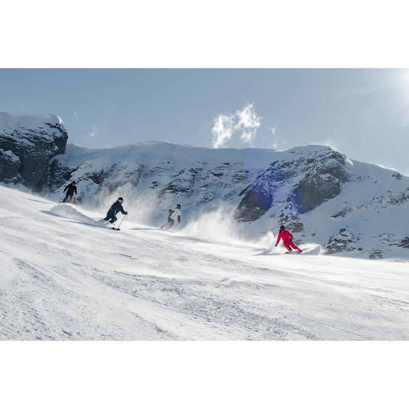 Kadın Kayak/Snowboard Montu - Kırmızı - 500