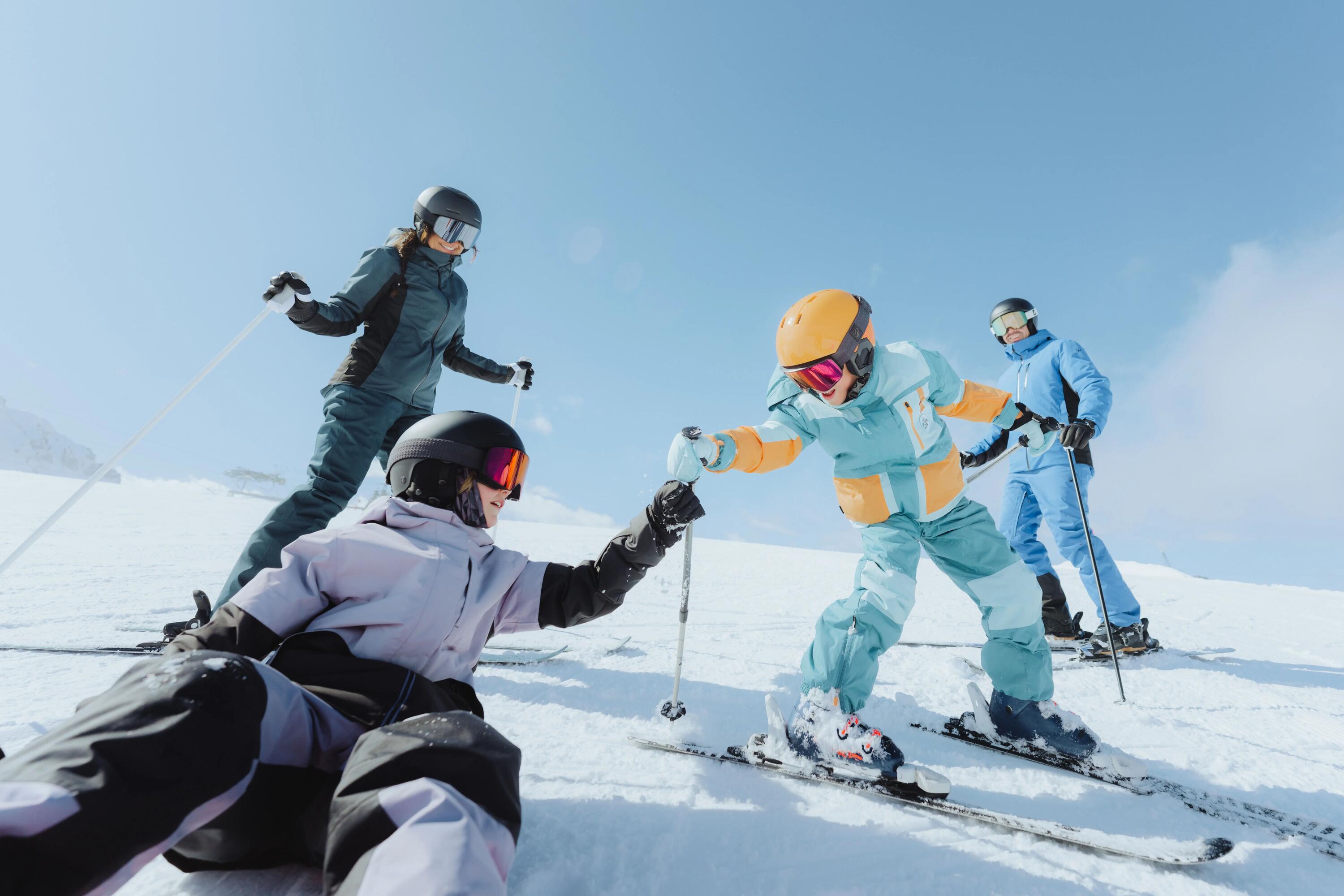 Kurtka narciarska i snowboardowa damska Quechua 500 17/22