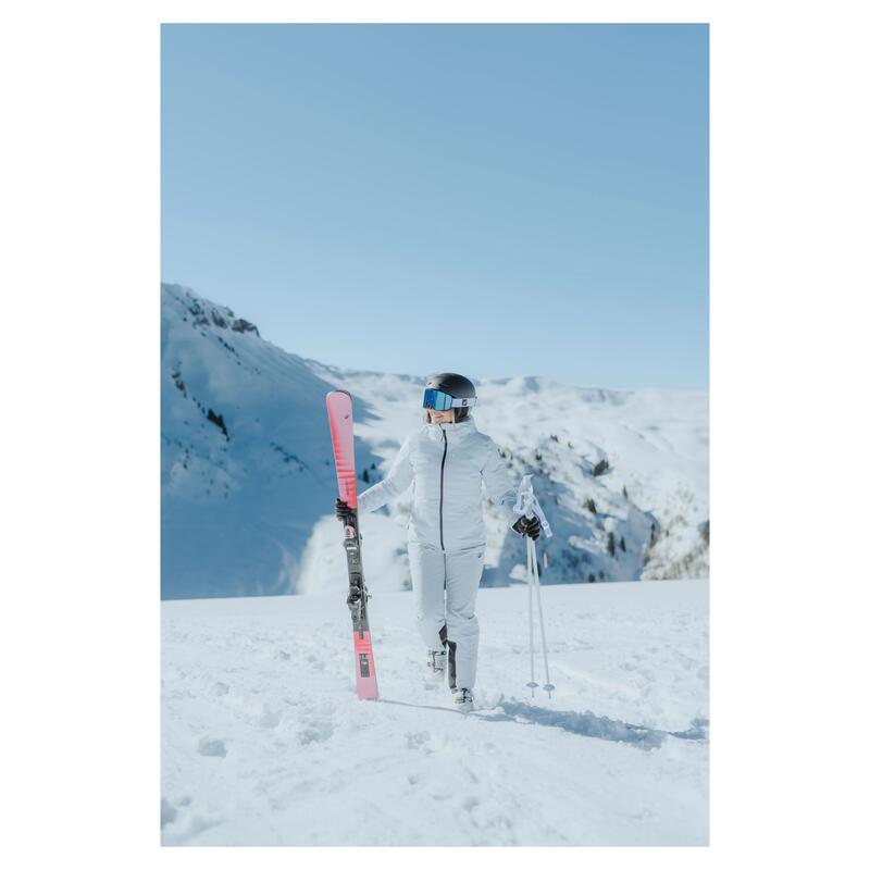 Kadın Kayak/Snowboard Montu - Açık Mavi - 500