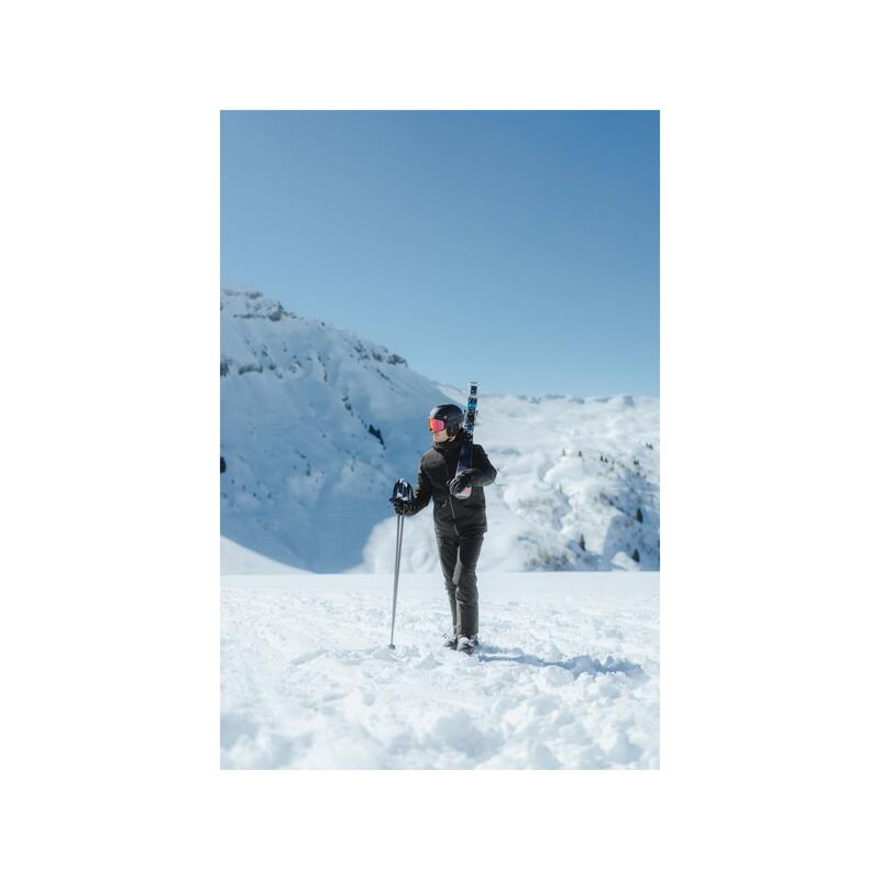 Erkek Kayak/Snowboard Montu - Siyah - 500
