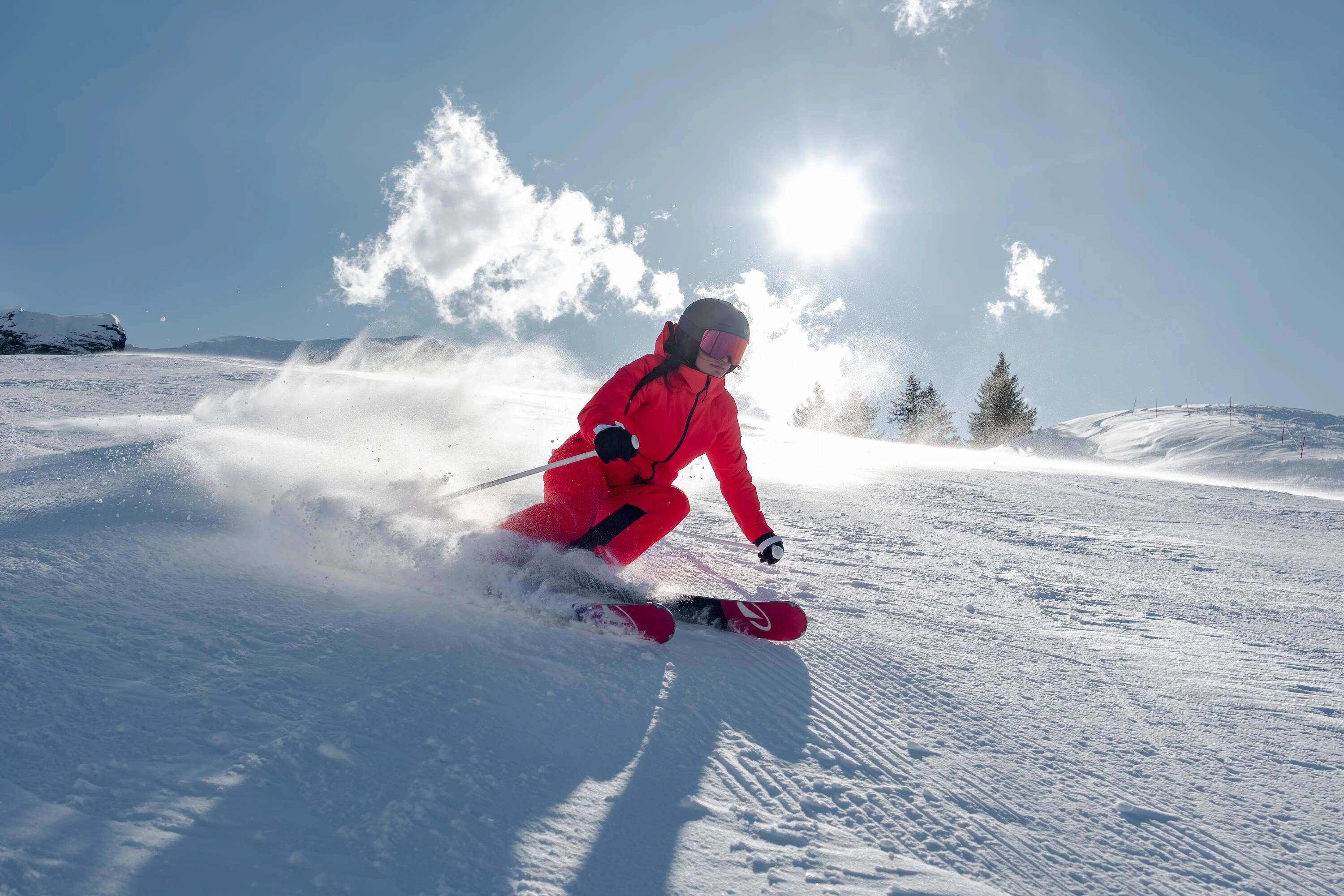 Kurtka narciarska i snowboardowa damska Quechua 500 21/24