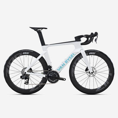 Bici da corsa RCR-F PRO Sram Force AXS E1 2x12V verde