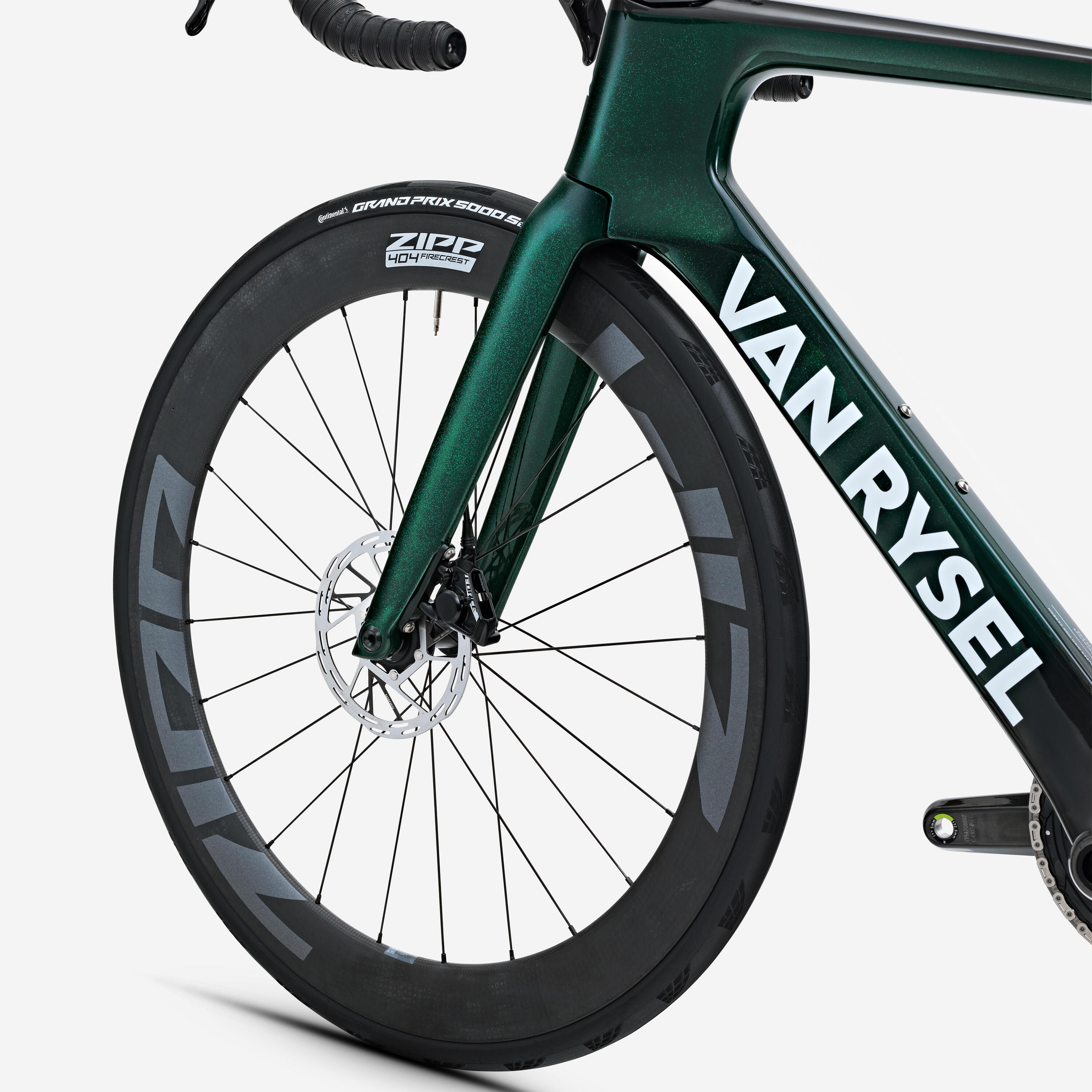 Rennvelo Sram Force AXS E1 2x12g Leistungsmesser, RCR-F Pro grün 7/17