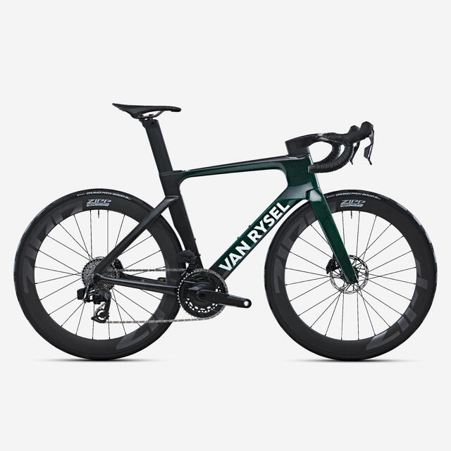 Bici Carretera RCR-F Pro Verde Sram Force AXS E1 2x12 V Sensor Potencia