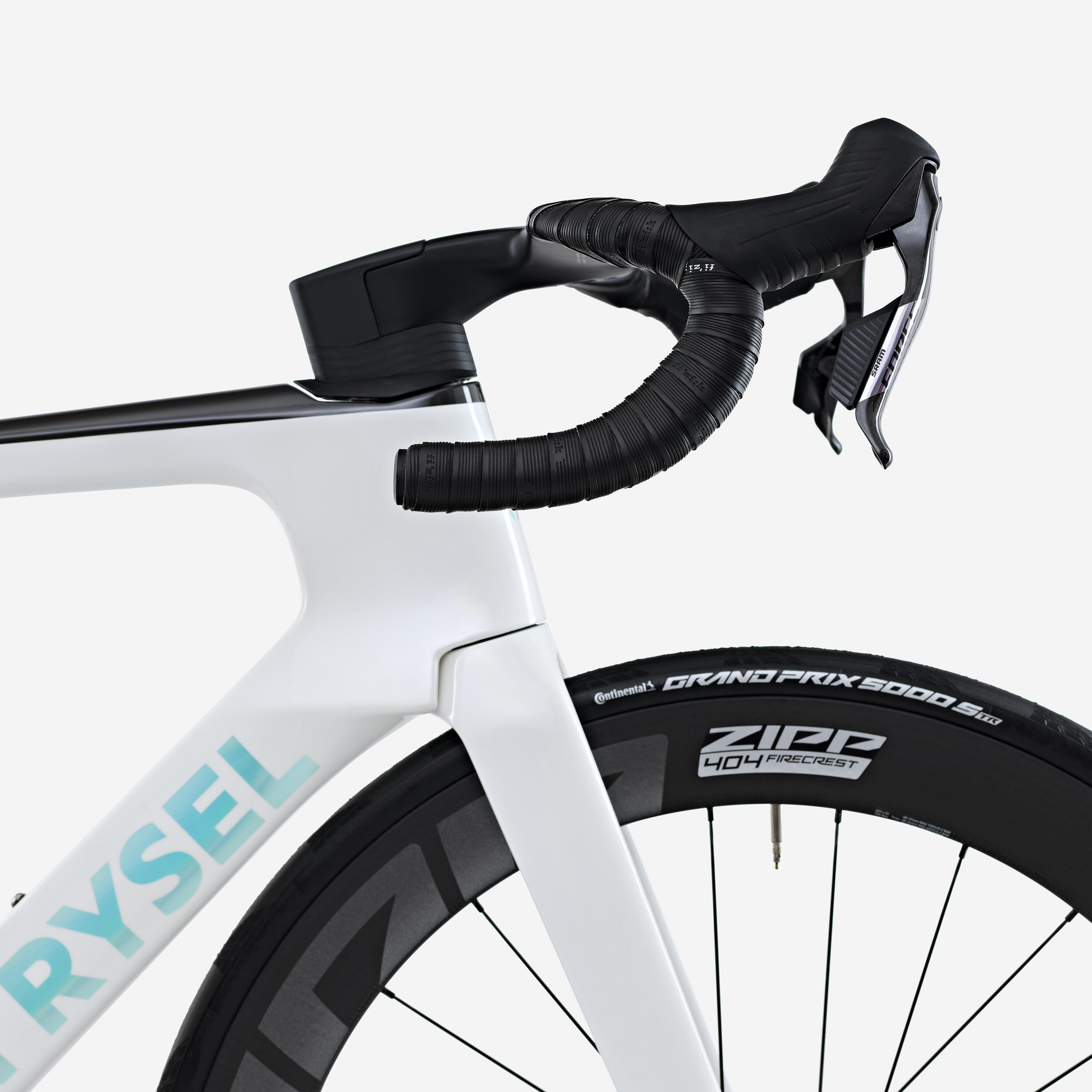 Rennvelo Sram Force AXS E1 12V Powermeter, RCR-F Pro weiss 12/17