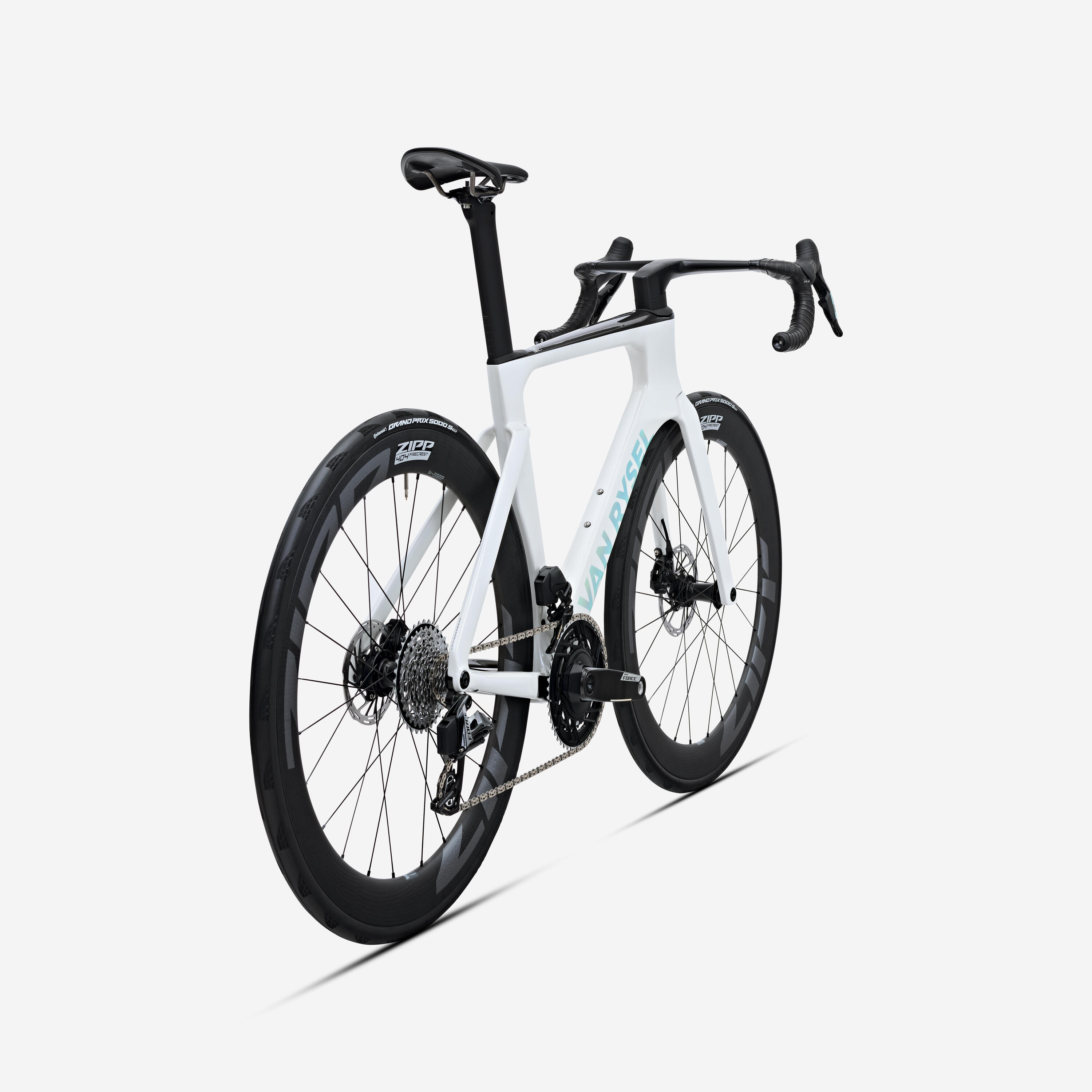 Rennvelo Sram Force AXS E1 12V Powermeter, RCR-F Pro weiss 3/17