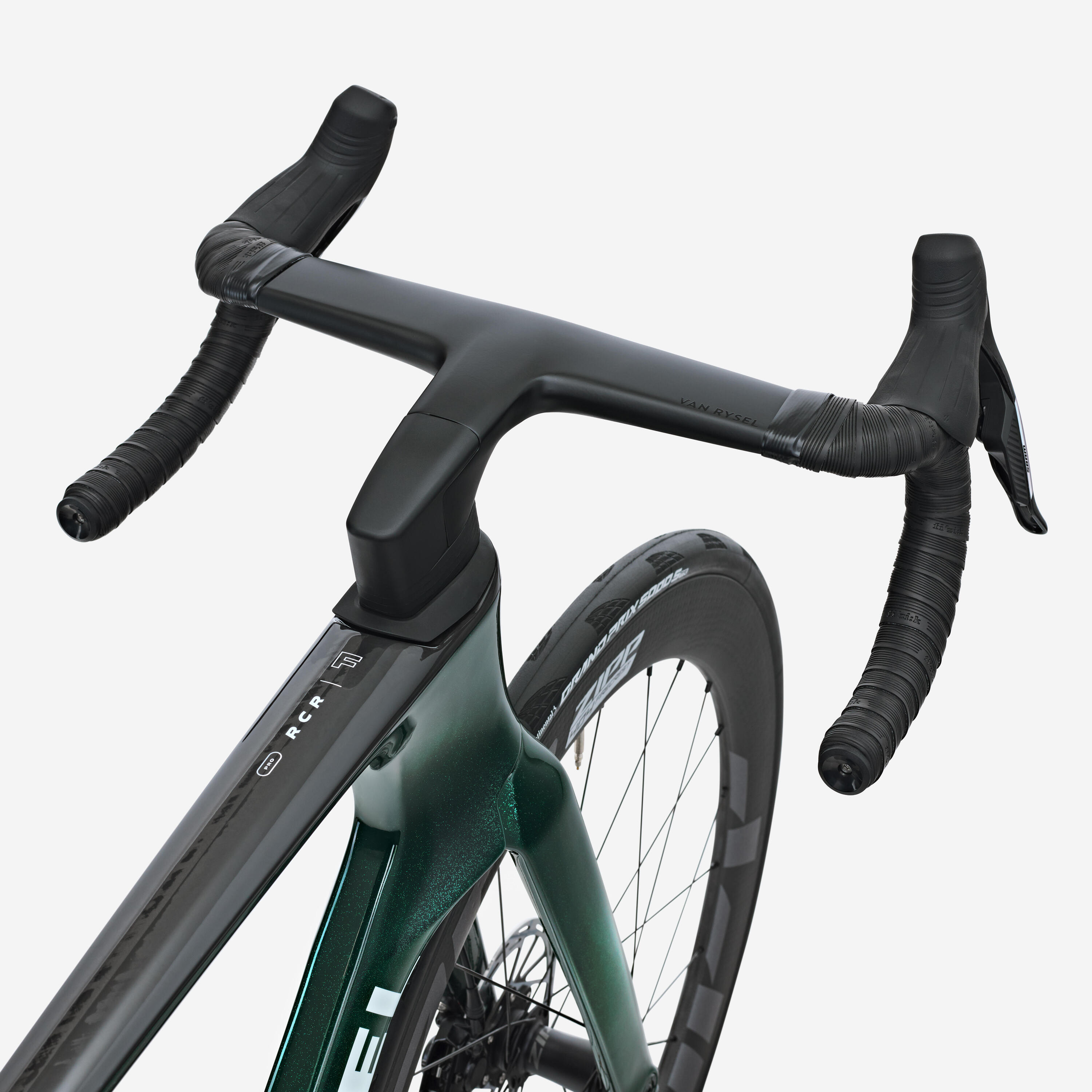 Rennvelo Sram Force AXS E1 2x12g Leistungsmesser, RCR-F Pro grün 6/17