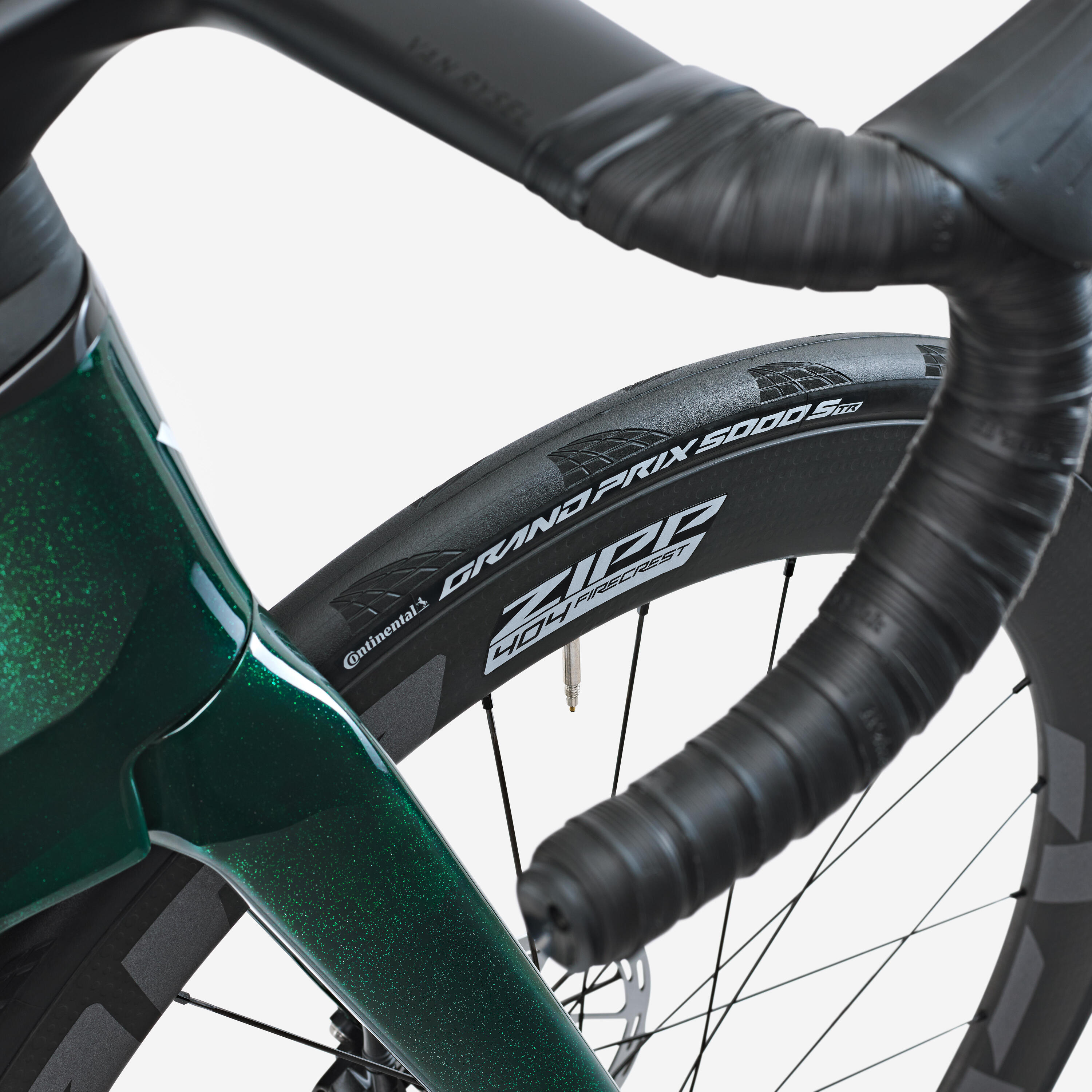 Rennvelo Sram Force AXS E1 2x12g Leistungsmesser, RCR-F Pro grün 13/17