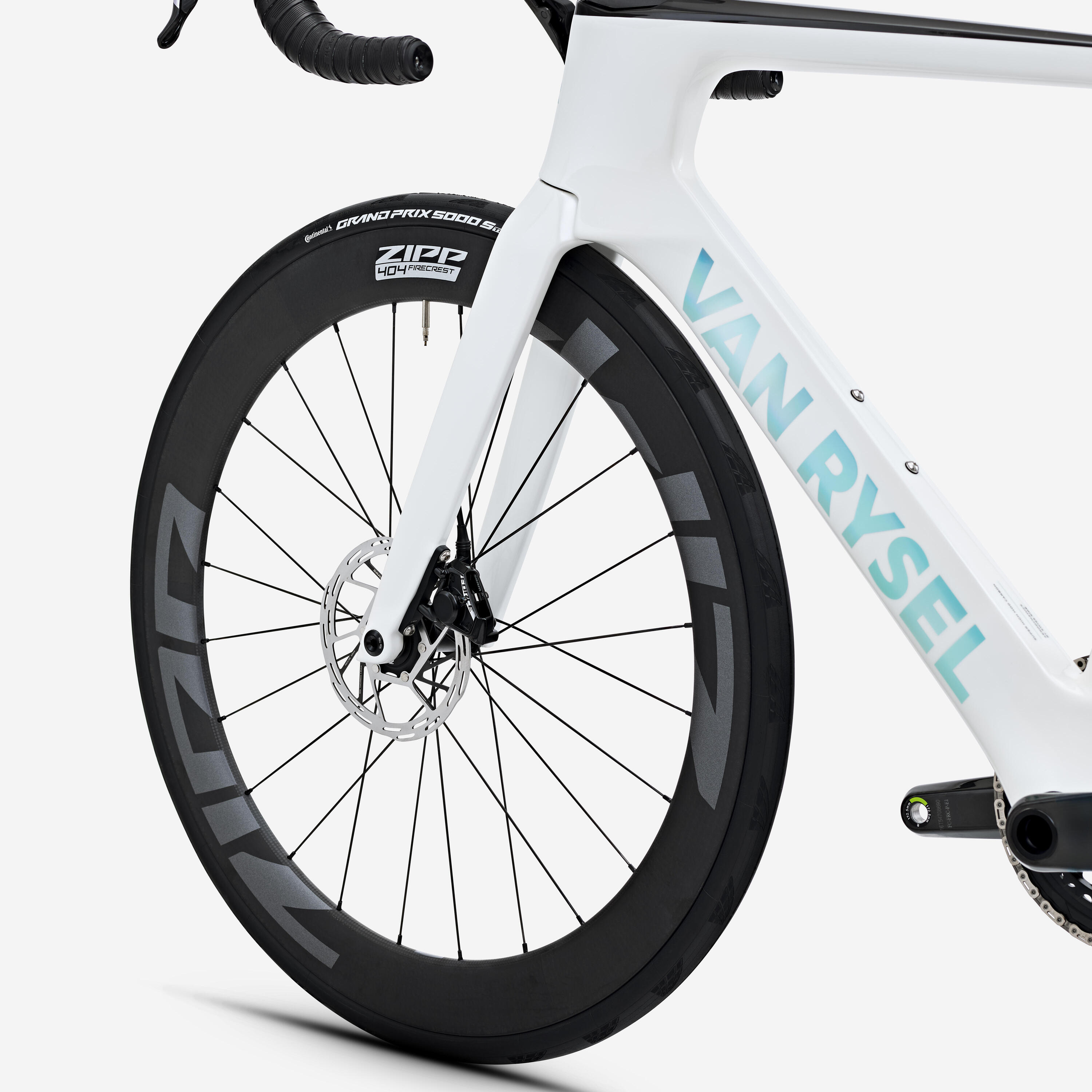 Rennvelo Sram Force AXS E1 12V Powermeter, RCR-F Pro weiss 7/17