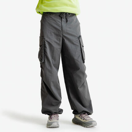 Pantalon cargo de sport ample - Gris