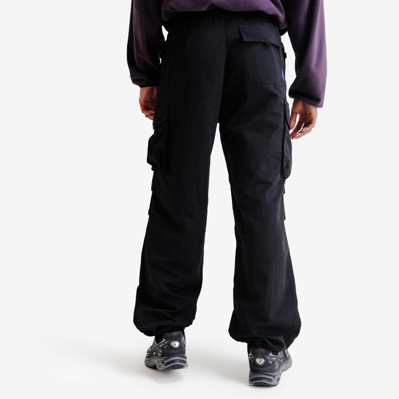 Pantalon de Sport Cargo larg Negru