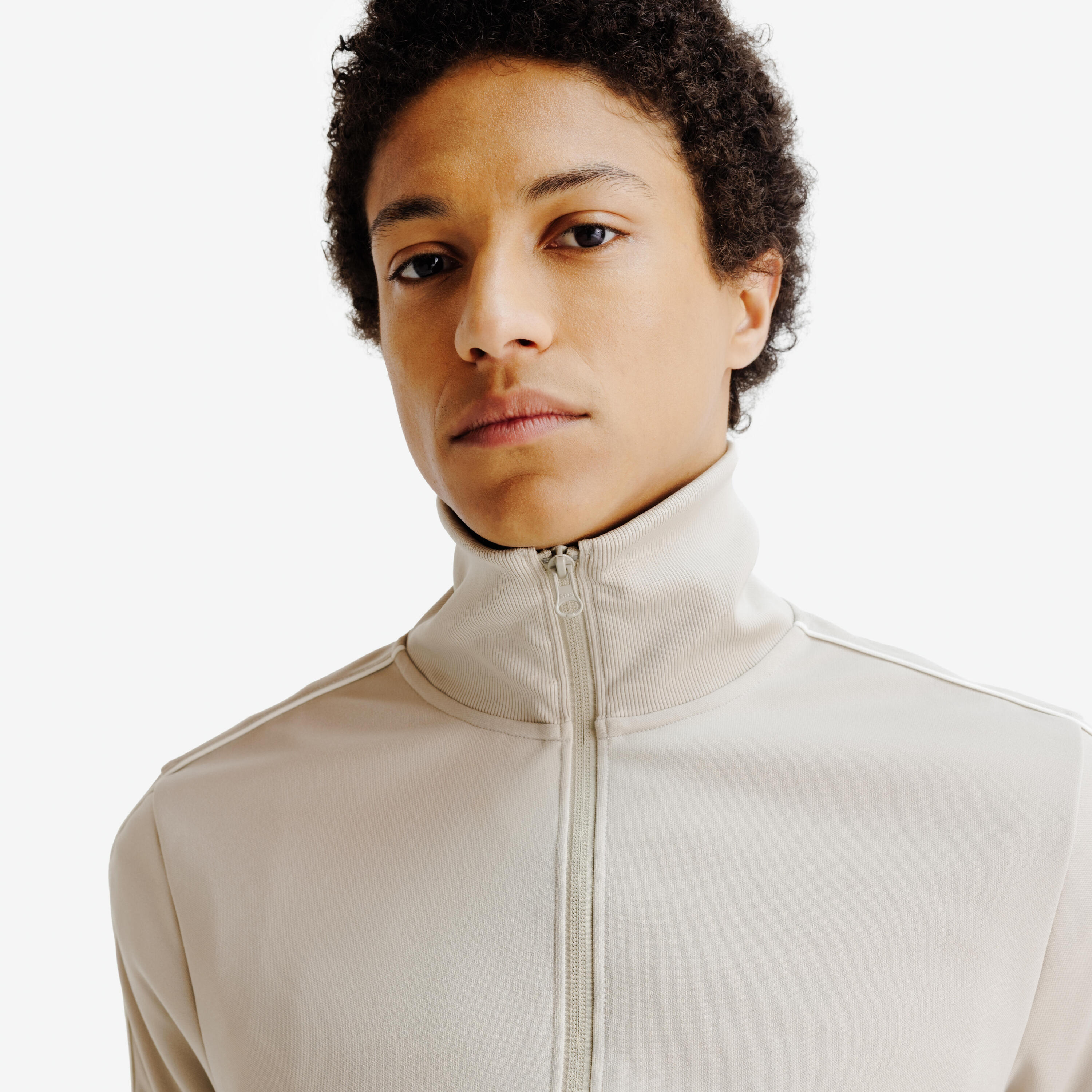 Trainingsjack Heritage heren beige 3/6