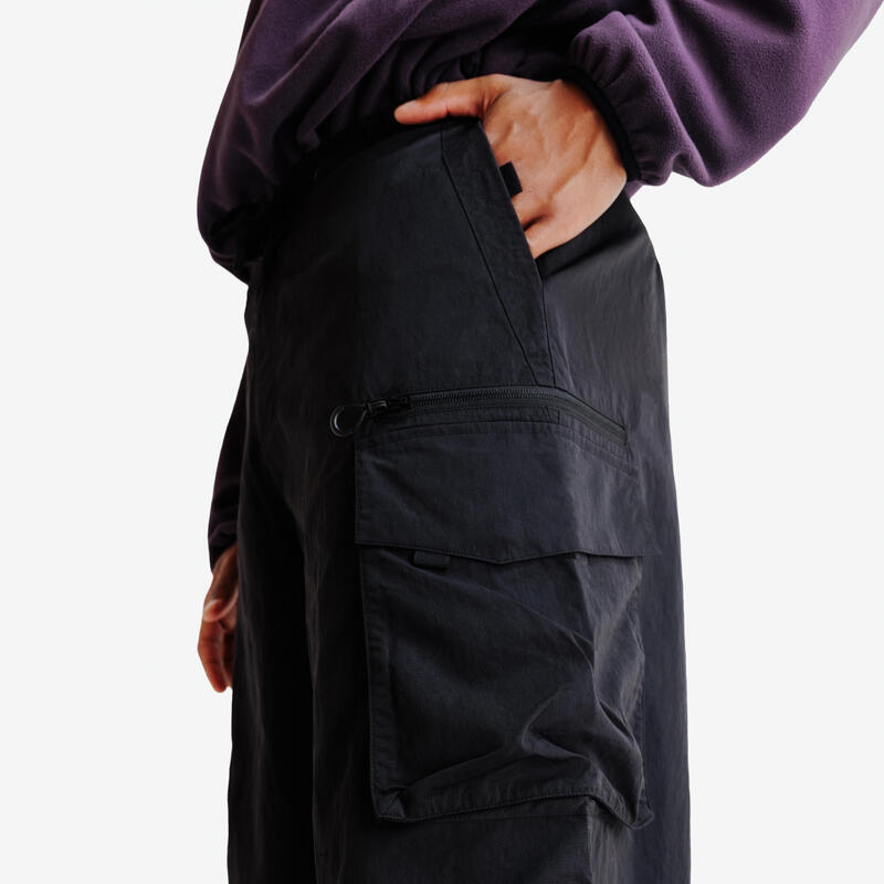 Pantalon de Sport Cargo larg - maro camuflaj