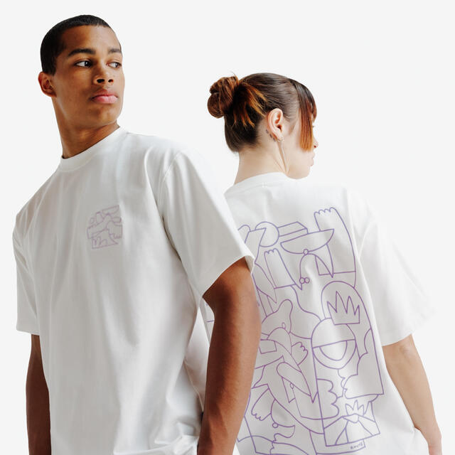 T-shirt adulto ELEMENTALS bianca