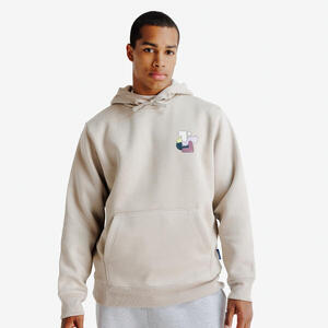 Sudadera con capucha corte holgado unisex, Elementals, beige