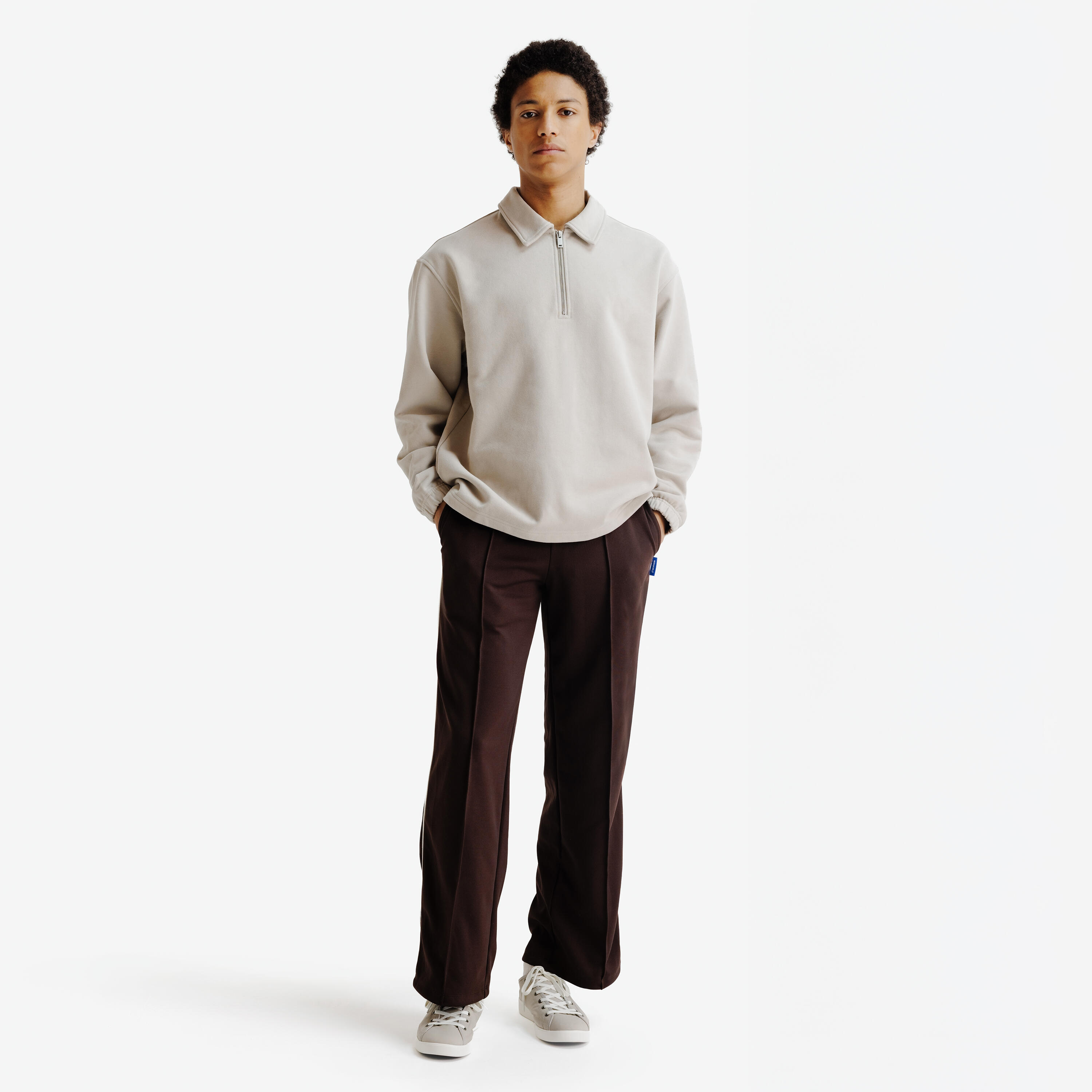 Pantaloni tuta uomo HERITAGE marroni 2/6