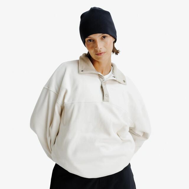 Forro polar mujer Lifetech, blanco roto