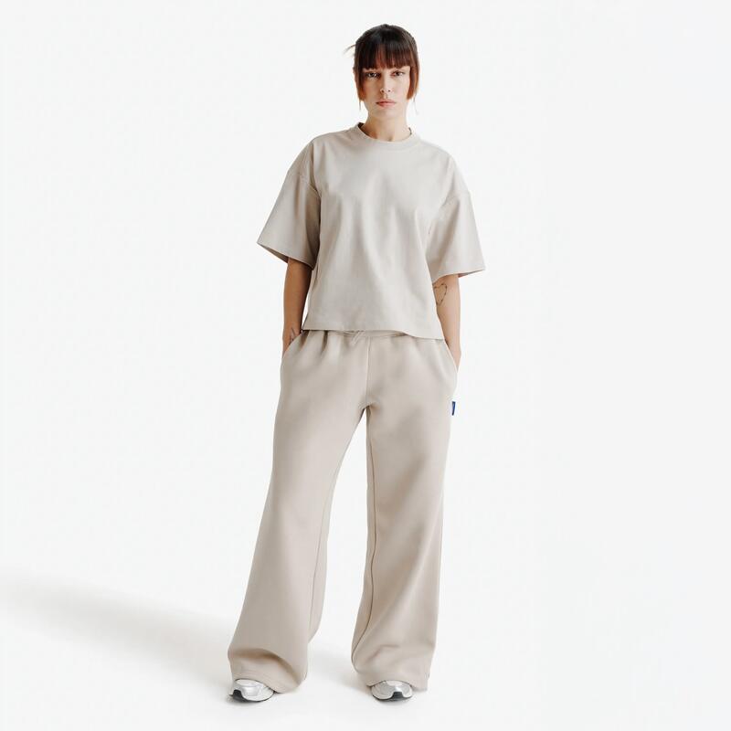 Pantalon jogger drept Elementals Bej Damă