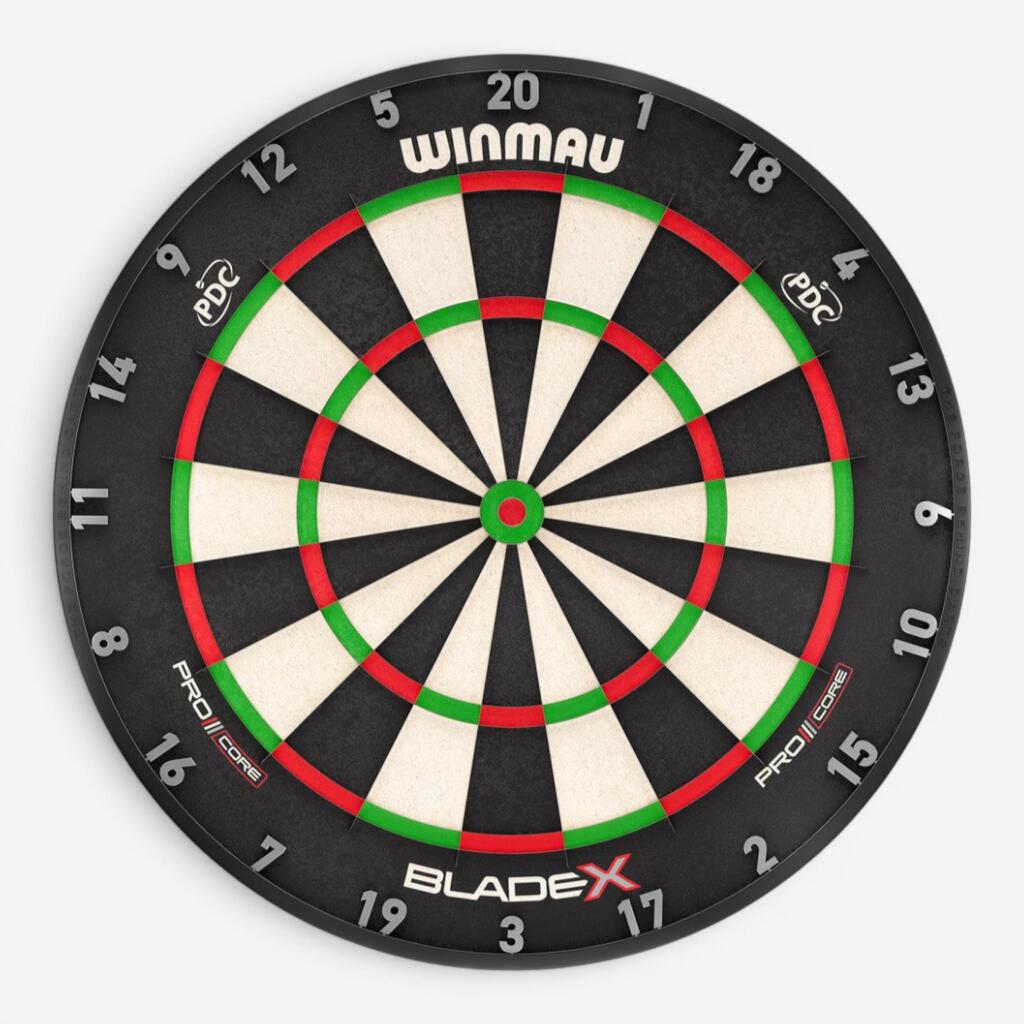 Dartscheibe Blade X Steelfart Sisalfasern PDC offiziell weiß/schwarz
