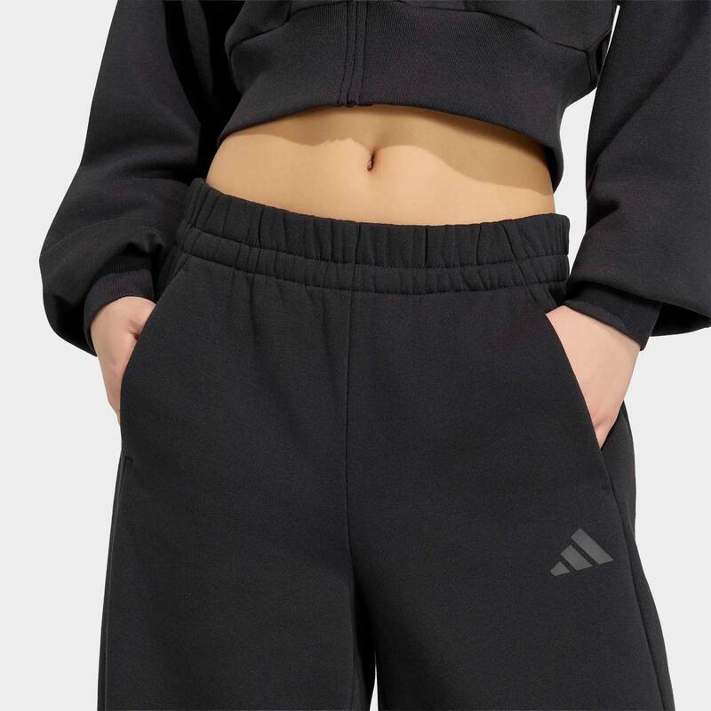 Pantalon barrell Adidas, negru, damă