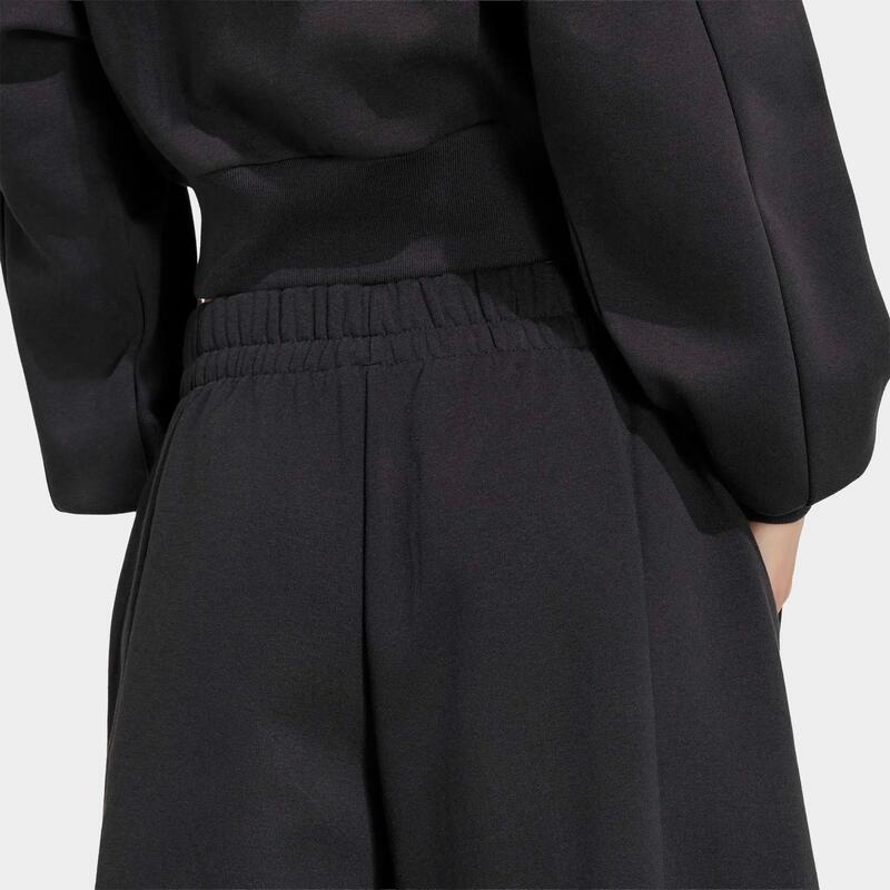 Pantalon barrell Adidas, negru, damă